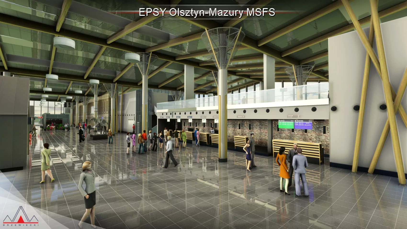 Аэропорт EPSY ( Шиманы, Польша )