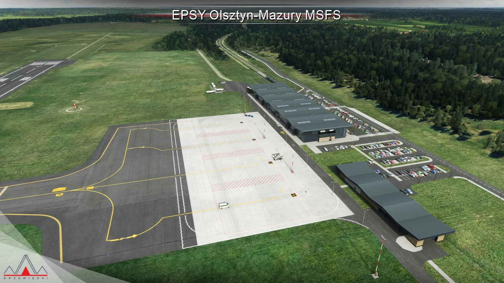 Аэропорт EPSY ( Шиманы, Польша )