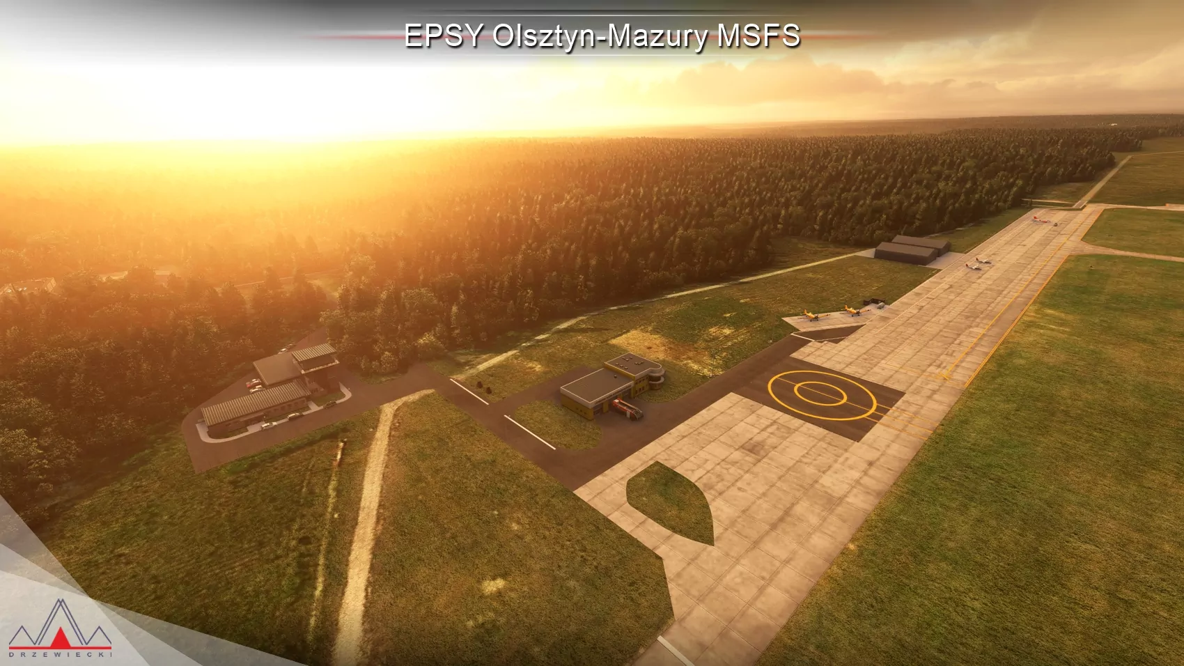 Аэропорт EPSY ( Шиманы, Польша )