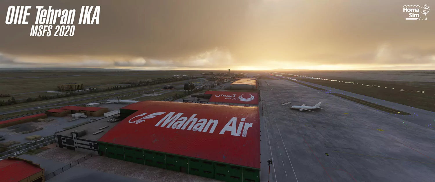 Аэропорт OIIE ( Тегеран, Иран )