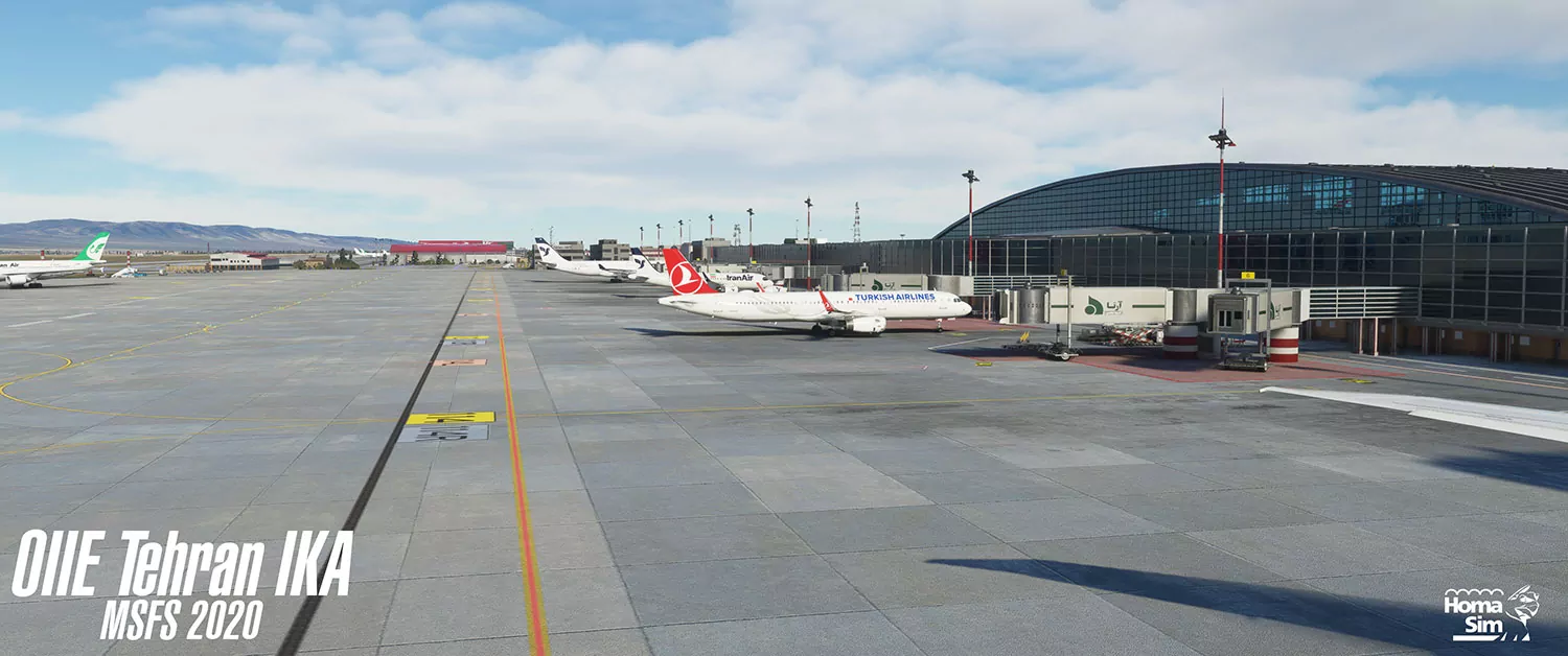 Аэропорт OIIE ( Тегеран, Иран )