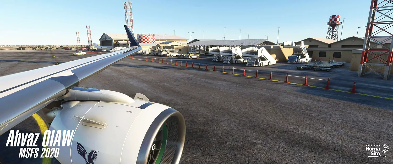 Аэропорт OIAW ( Ахваз, Иран )