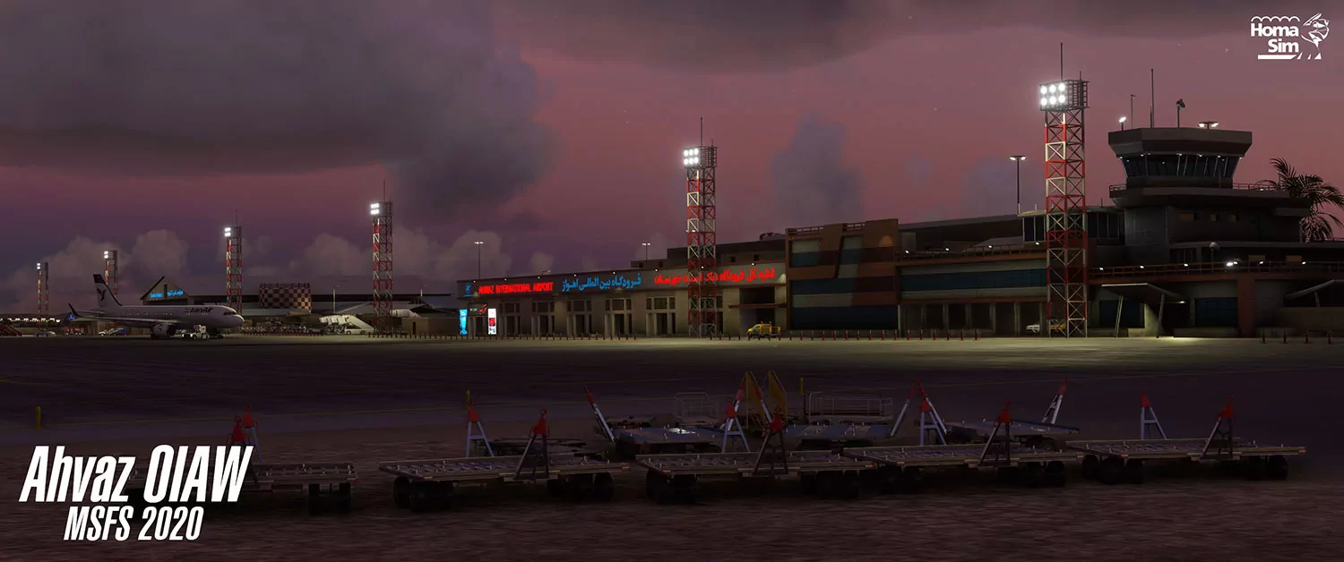 Аэропорт OIAW ( Ахваз, Иран )