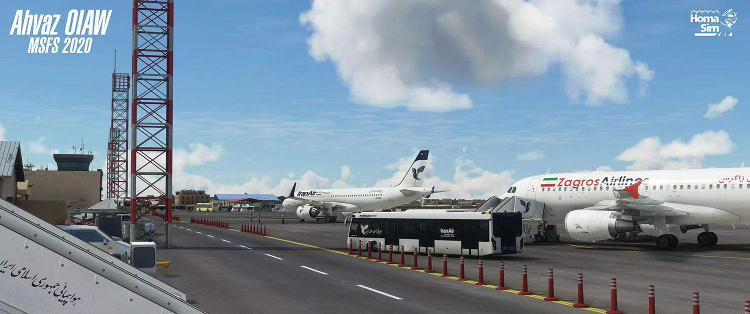 Аэропорт OIAW ( Ахваз, Иран )