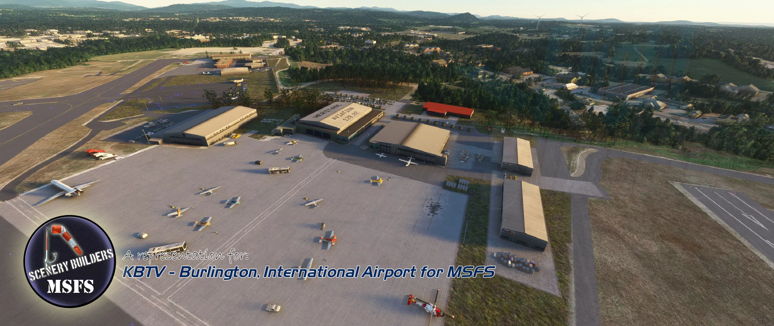 Аэропорт KBTV ( Берлингтон, США )