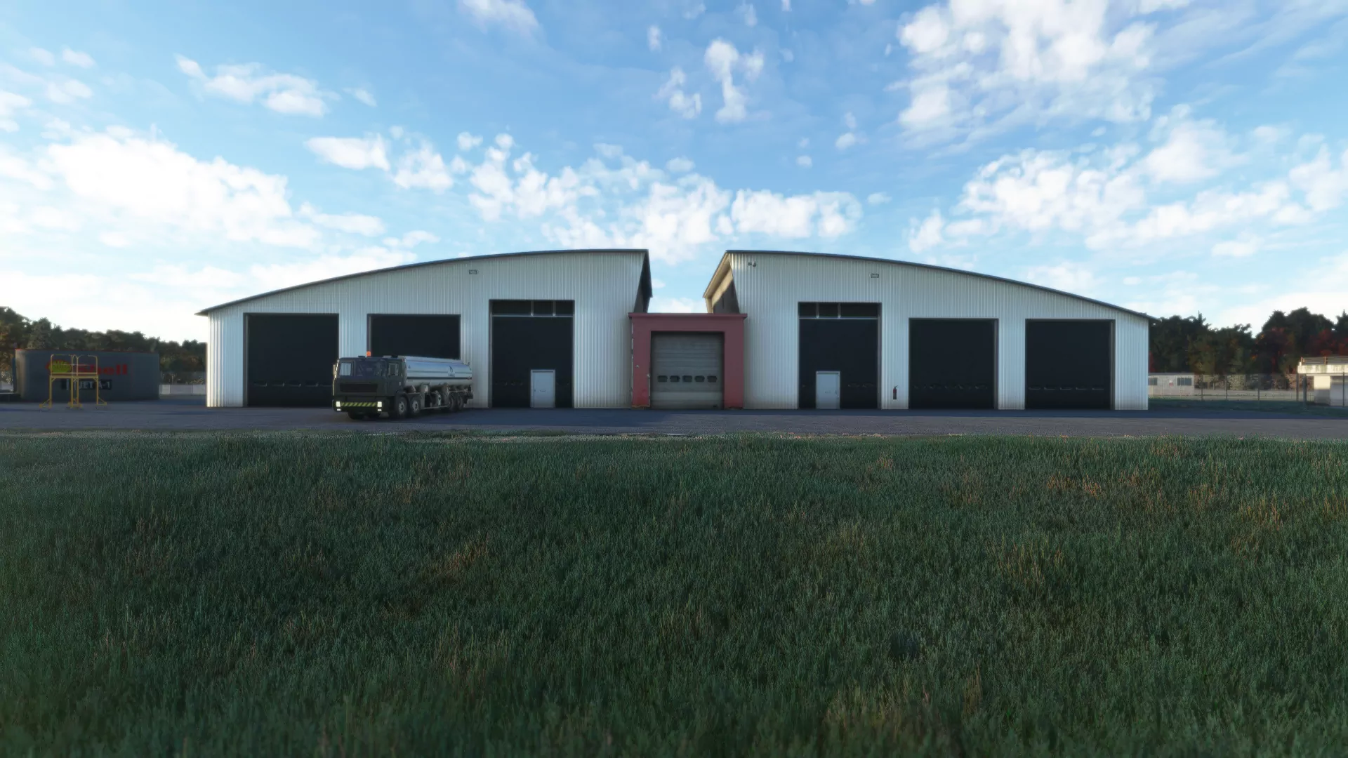 Аэропорт LFRG ( Довиль, Франция )