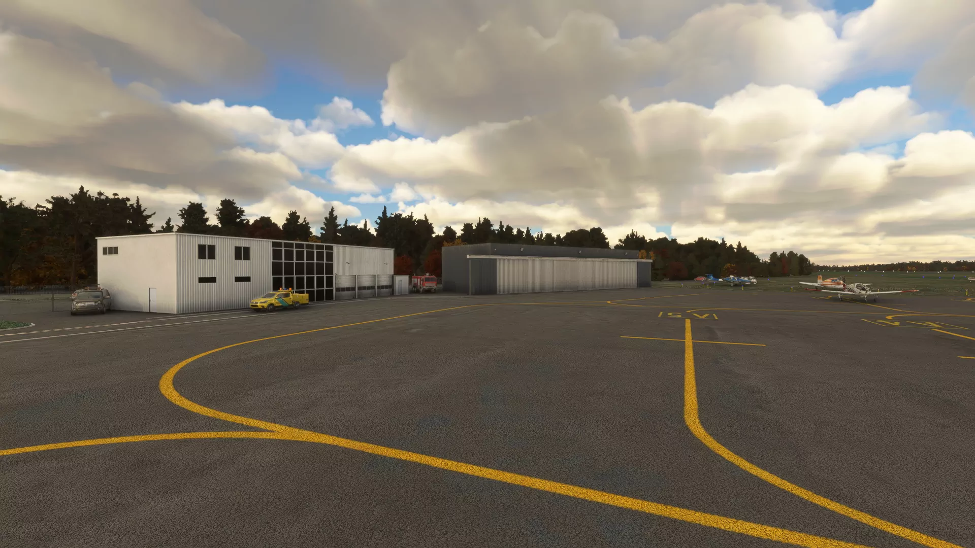 Аэропорт LFRG ( Довиль, Франция )