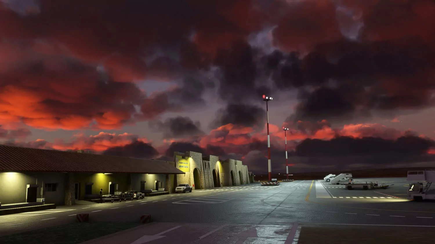 Аэропорт GVBA ( Боа-Вишта, Кабо-Верде )