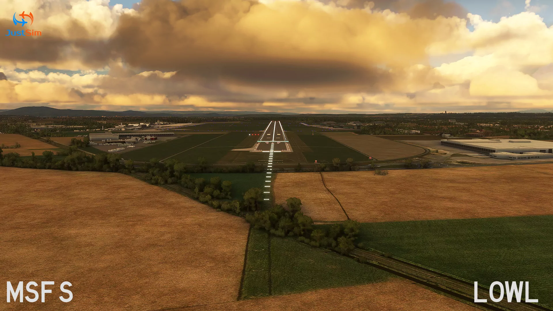 Аэропорт LOWL ( Линц, Австрия )