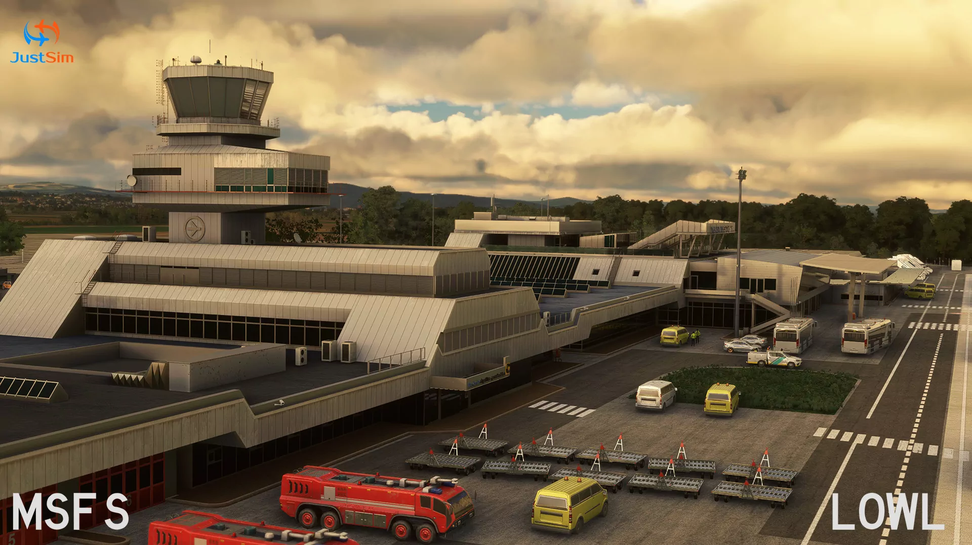 Аэропорт LOWL ( Линц, Австрия )