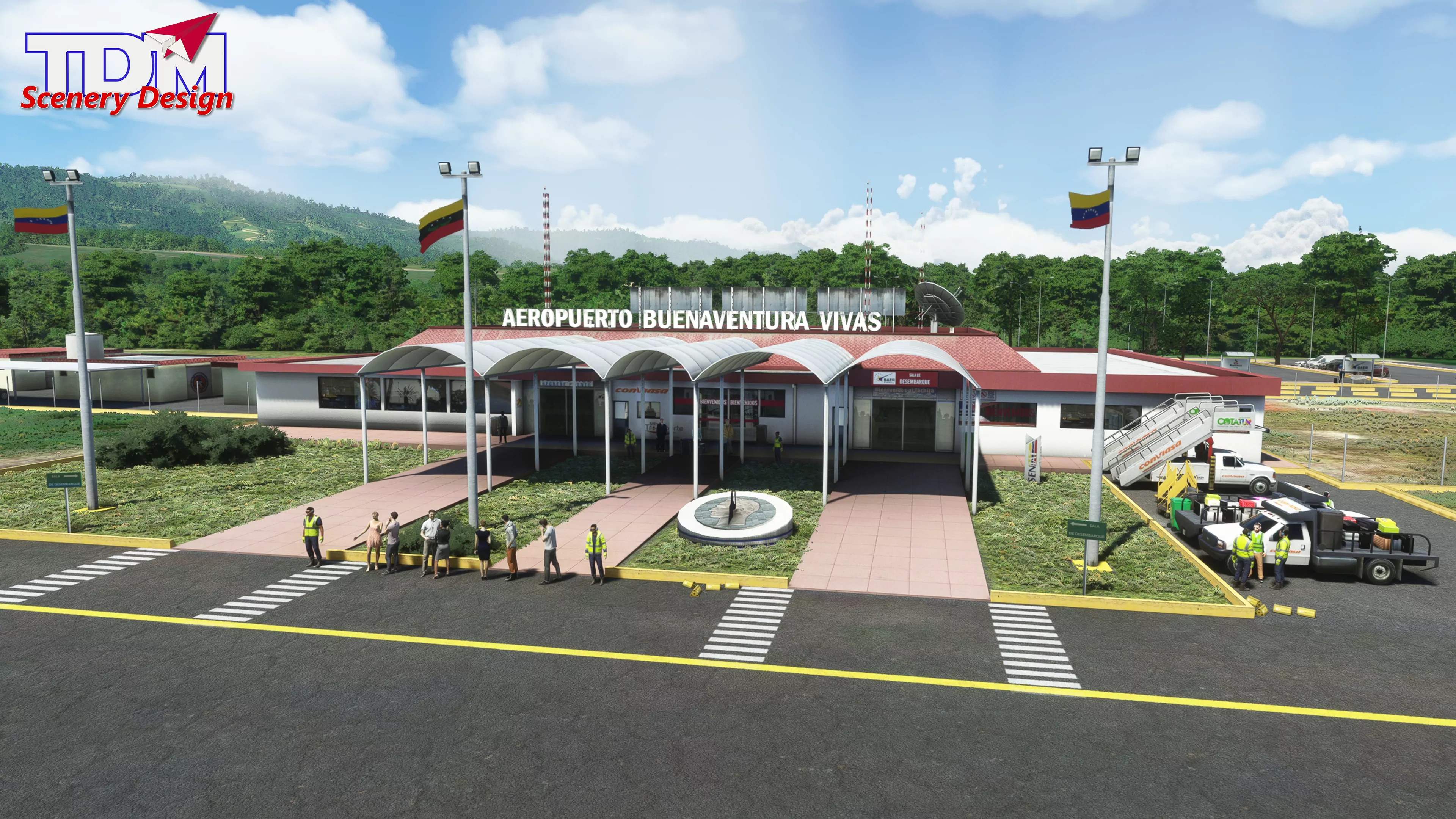 Аэропорт SVSO ( Санто-Доминго, Венесуэла )