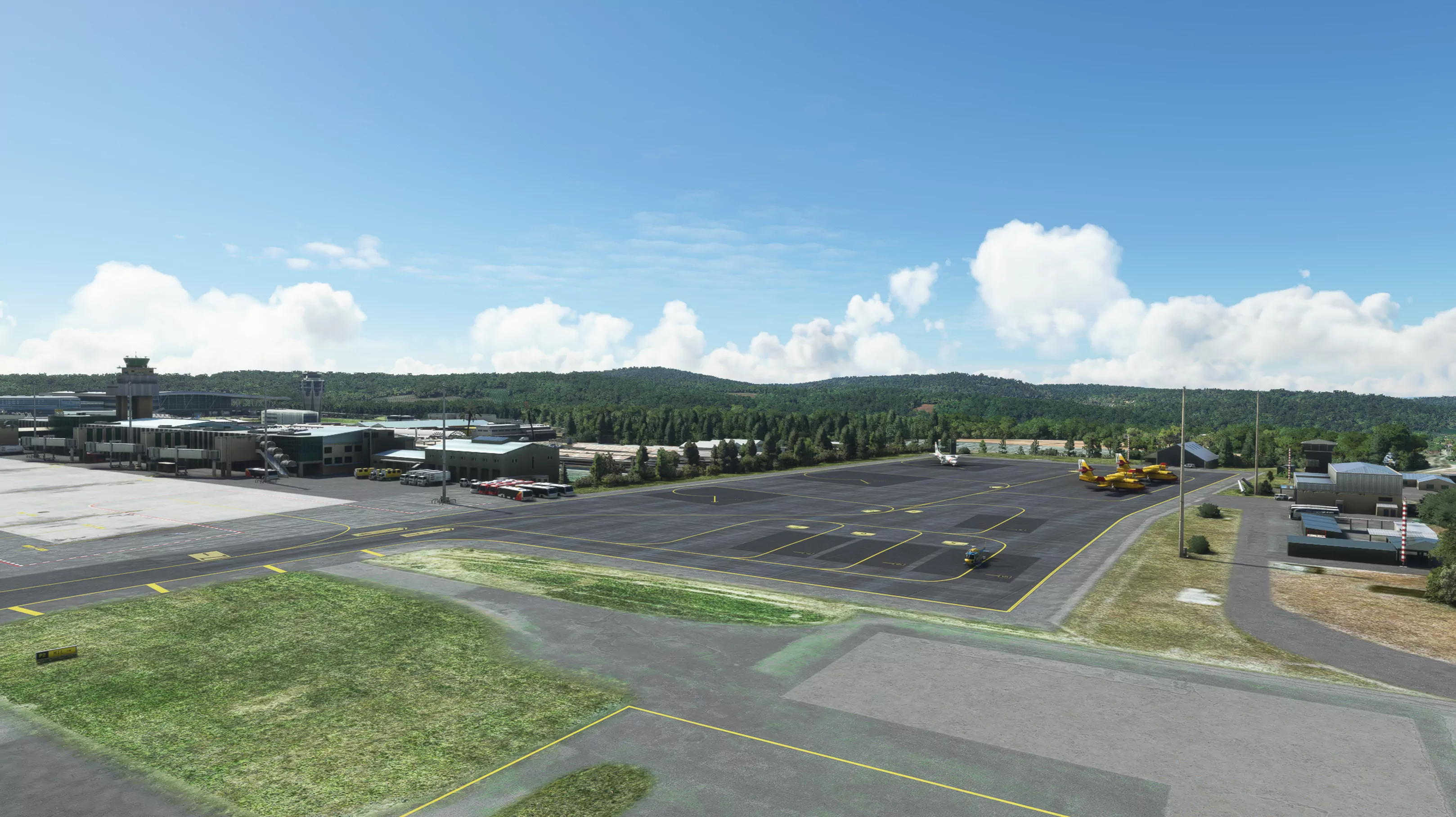 Аэропорт LEST ( Сантьяго-де-Компостела, Испания )