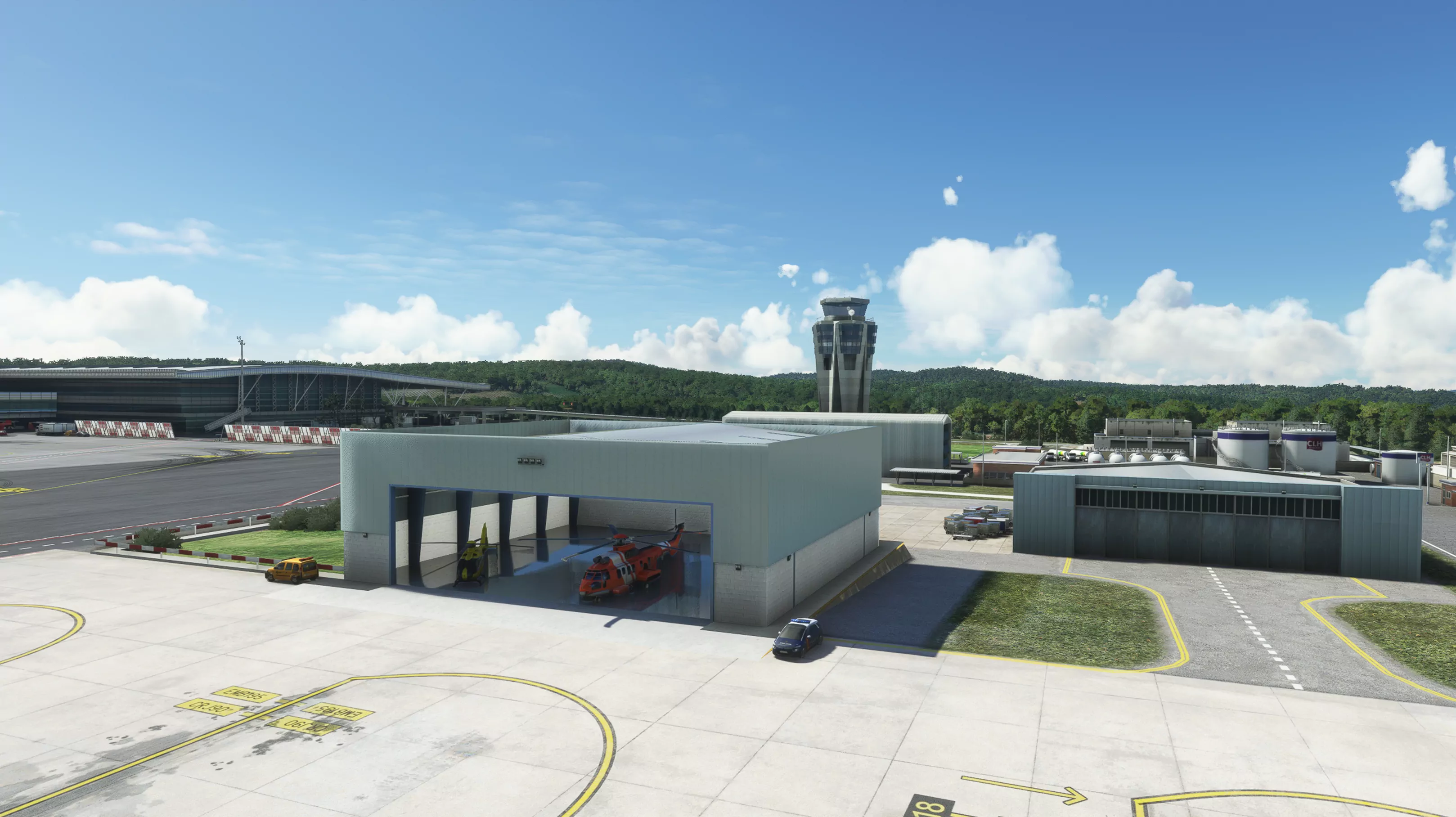 Аэропорт LEST ( Сантьяго-де-Компостела, Испания )