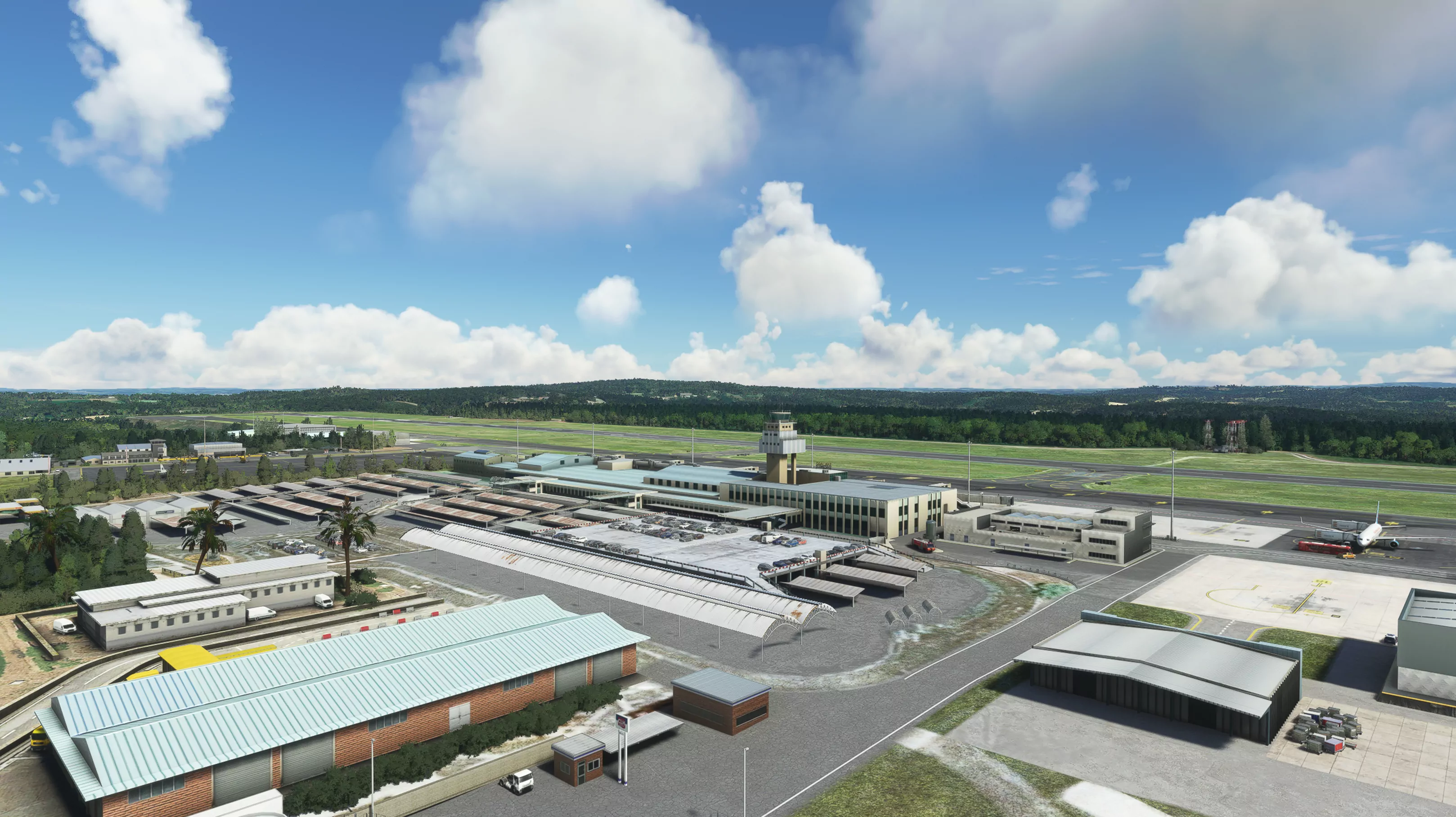 Аэропорт LEST ( Сантьяго-де-Компостела, Испания )