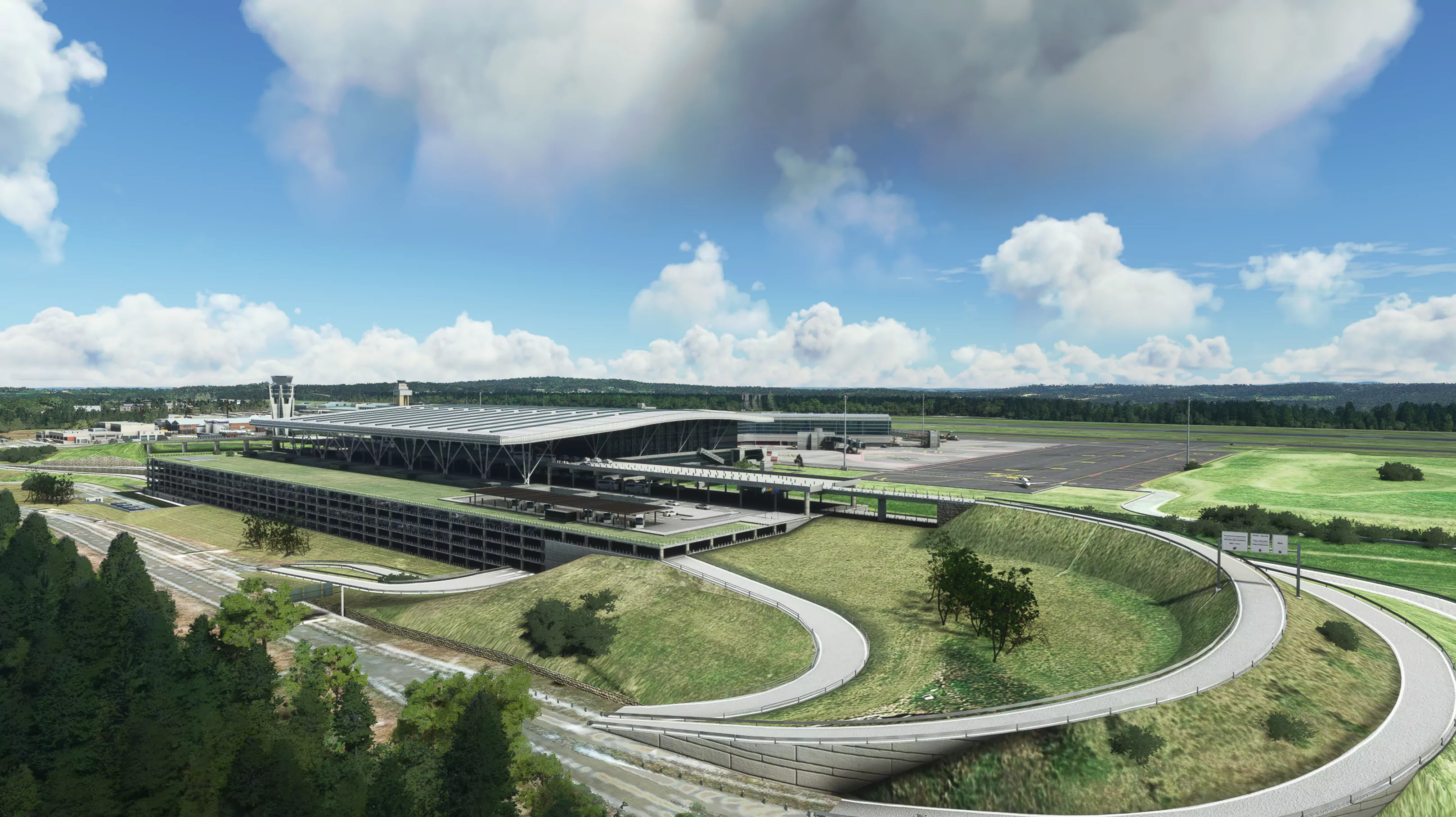 Аэропорт LEST ( Сантьяго-де-Компостела, Испания )