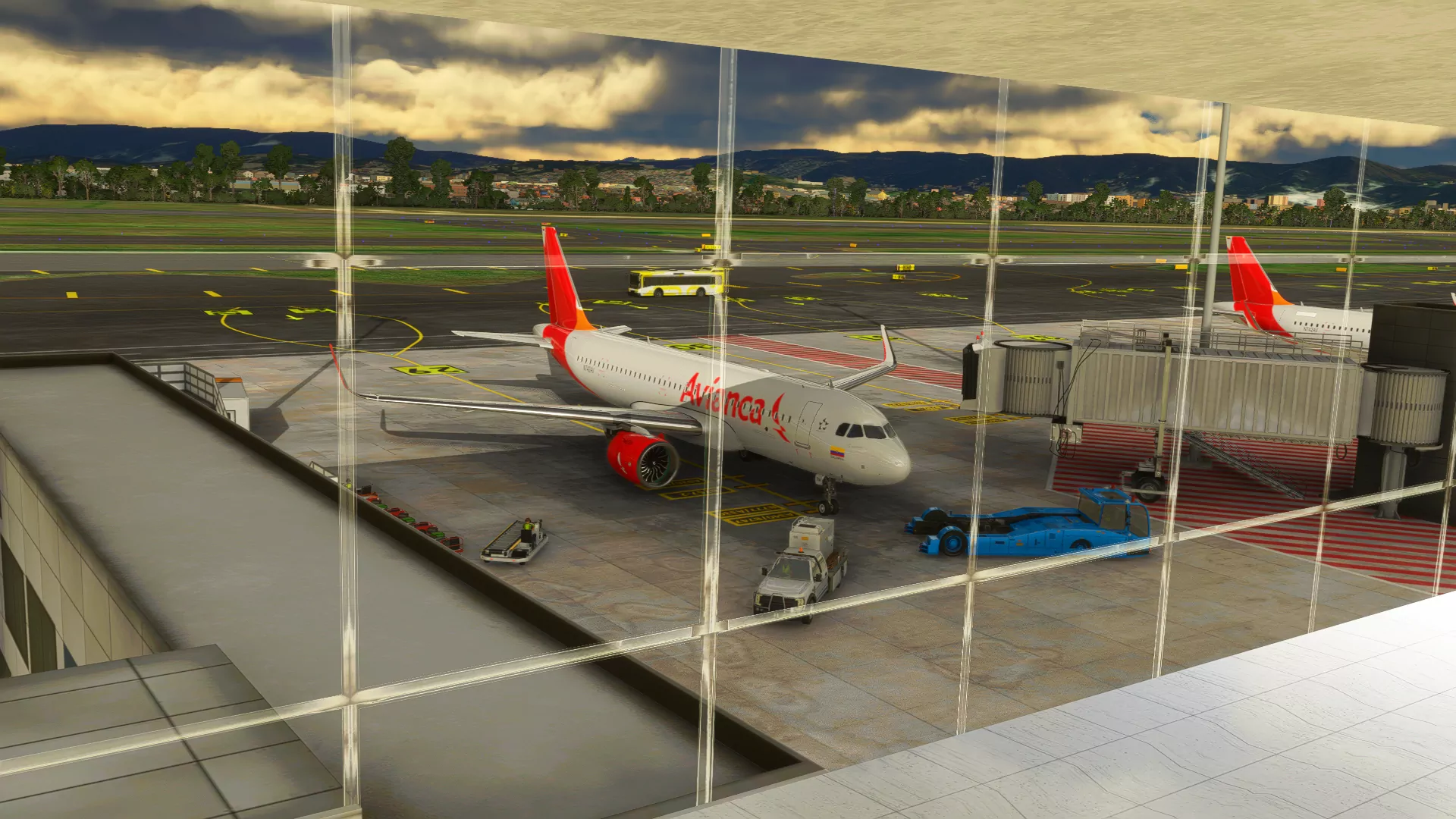 Аэропорт SKBO ( Богота, Колумбия )