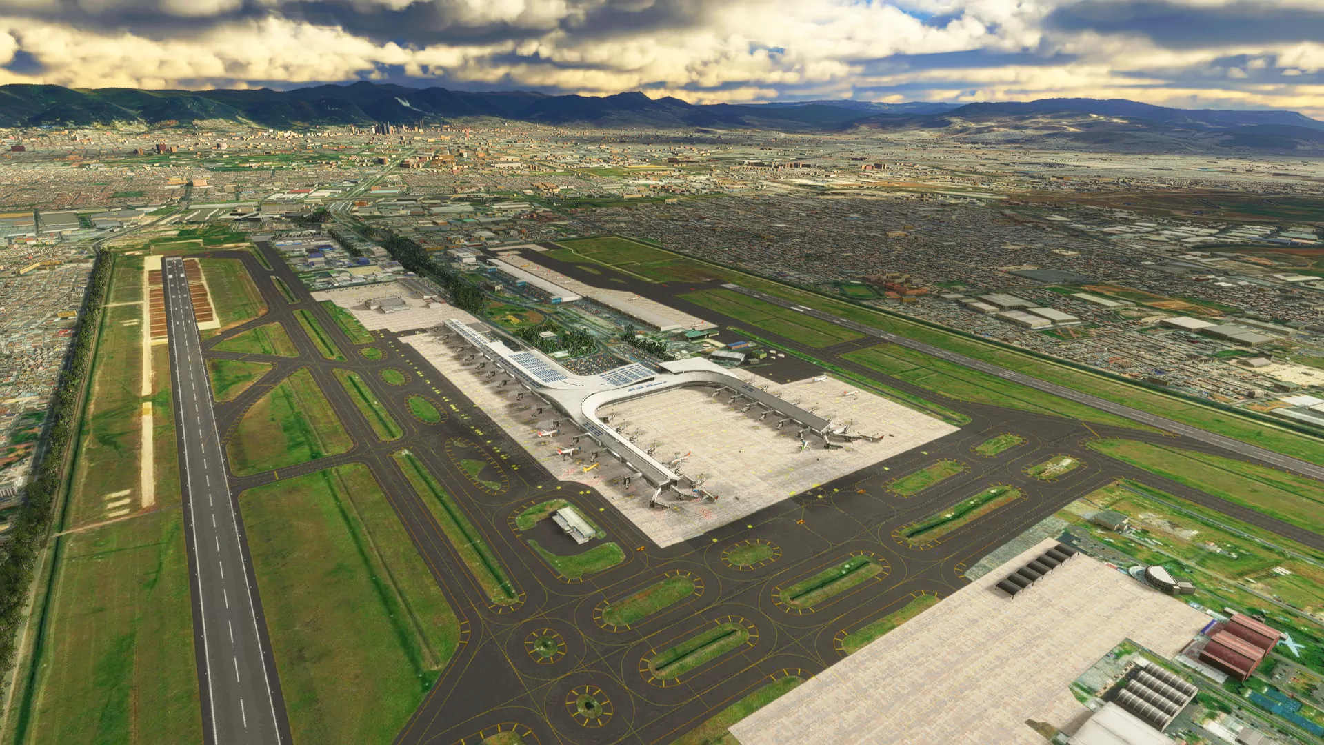 Аэропорт SKBO ( Богота, Колумбия )