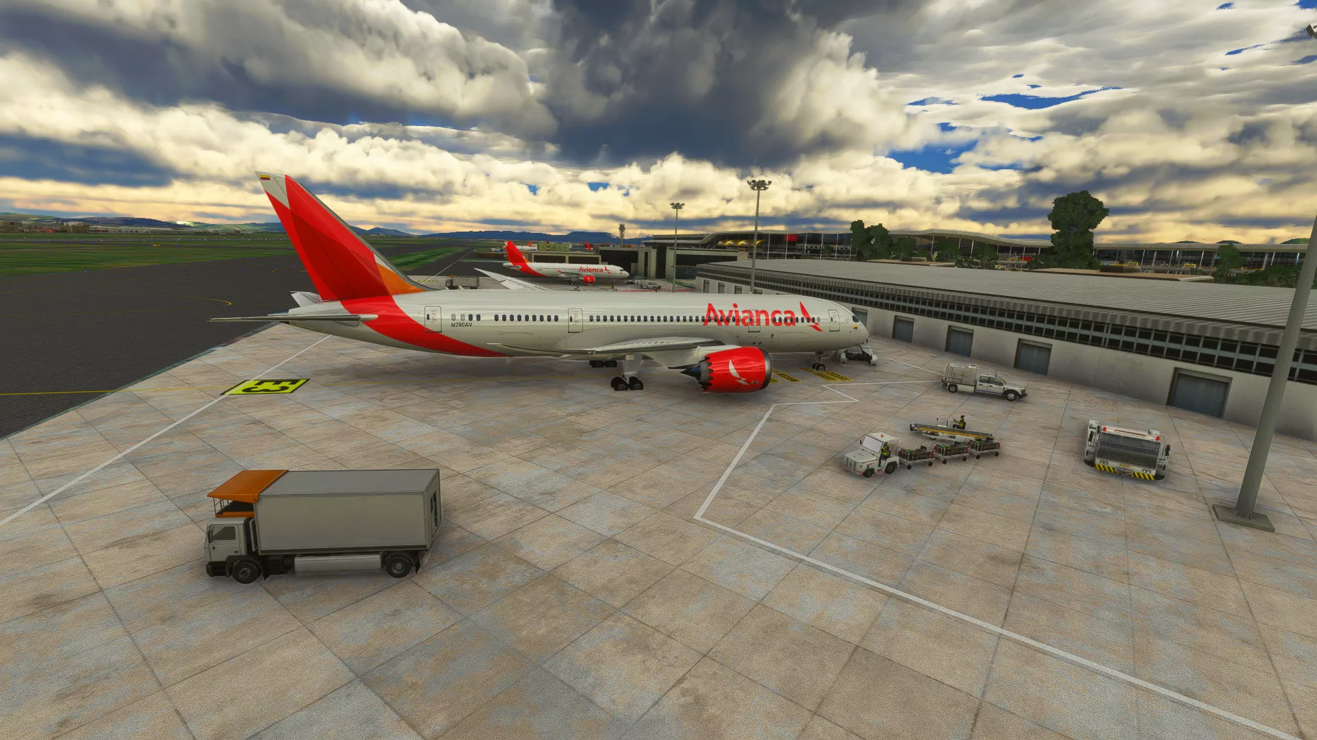 Аэропорт SKBO ( Богота, Колумбия )