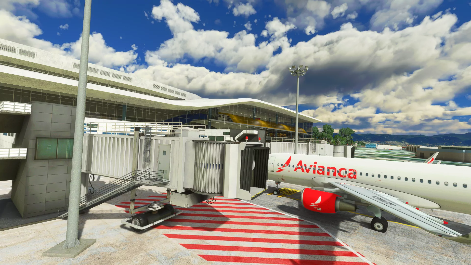 Аэропорт SKBO ( Богота, Колумбия )