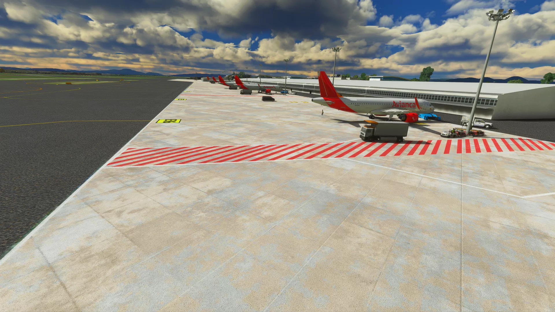 Аэропорт SKBO ( Богота, Колумбия )