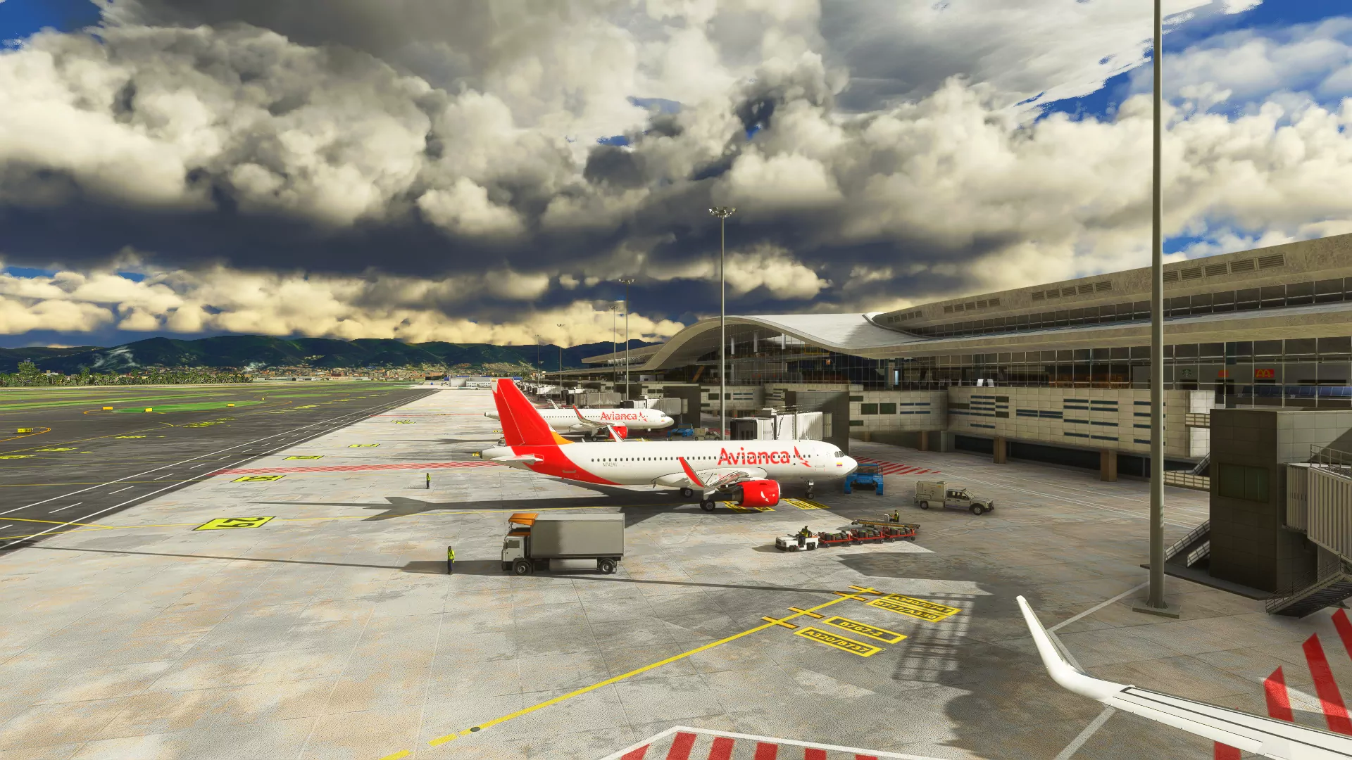 Аэропорт SKBO ( Богота, Колумбия )