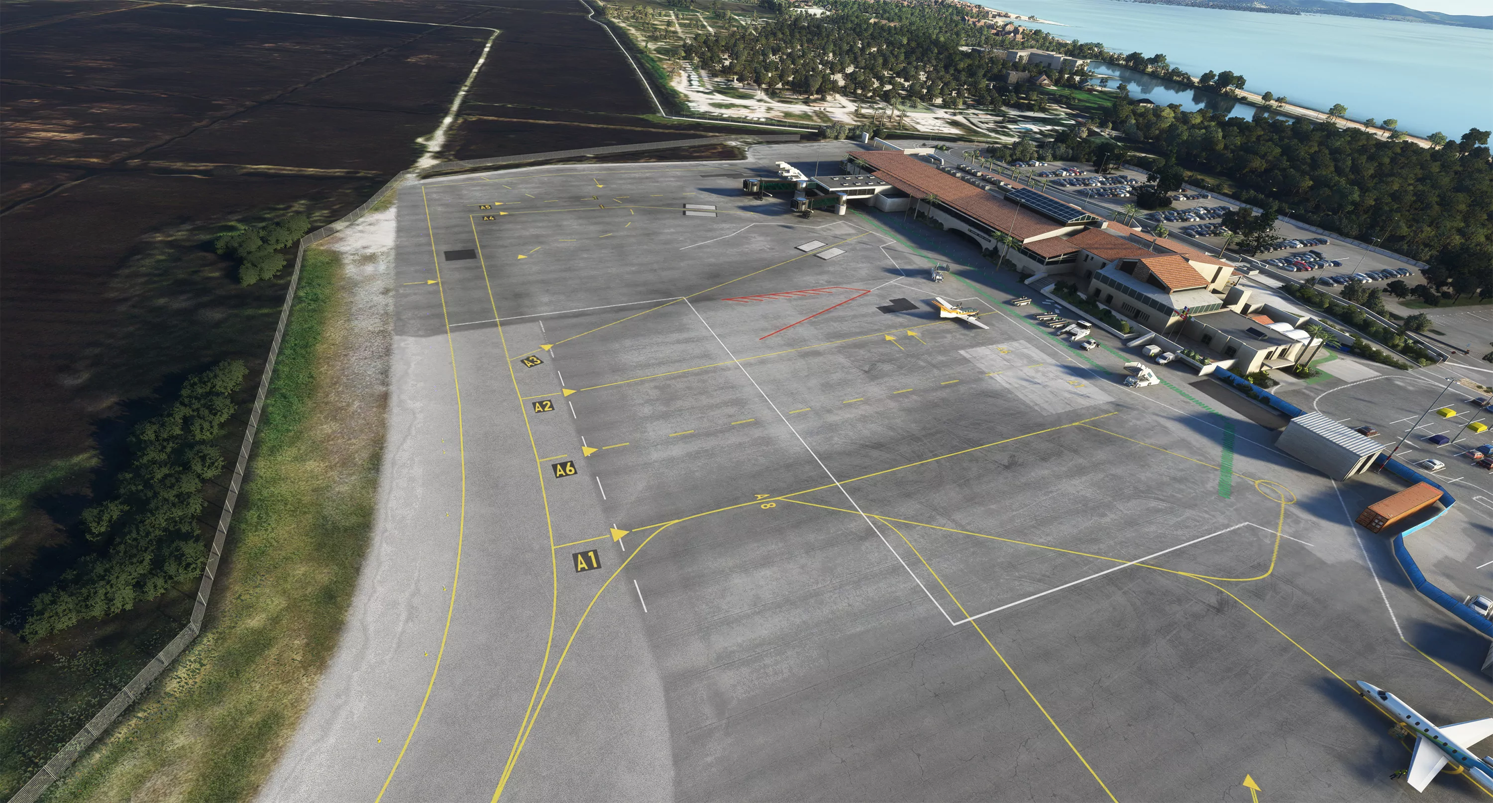 Аэропорт LFTH ( Тулон, Франция )