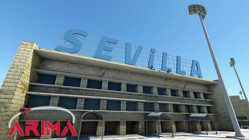 Аэропорт LEZL ( Севилья, Испания )