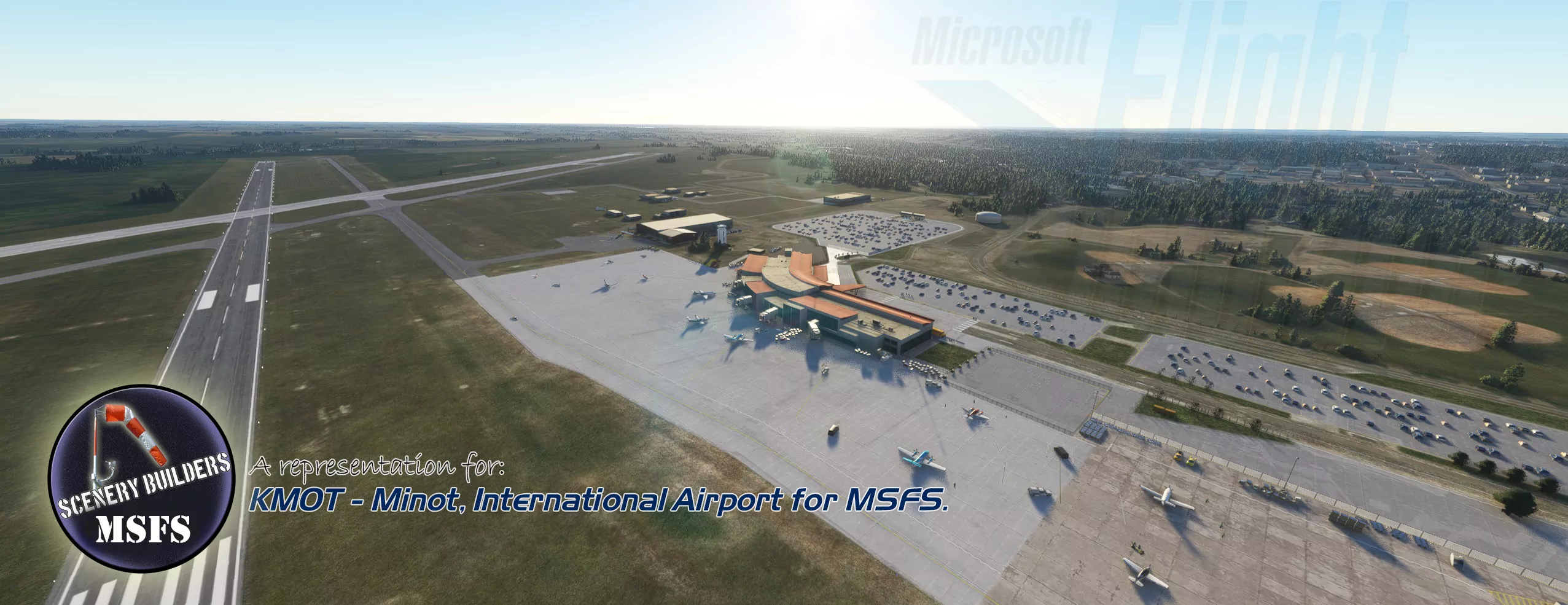 Аэропорт KMOT ( Майнот, США )