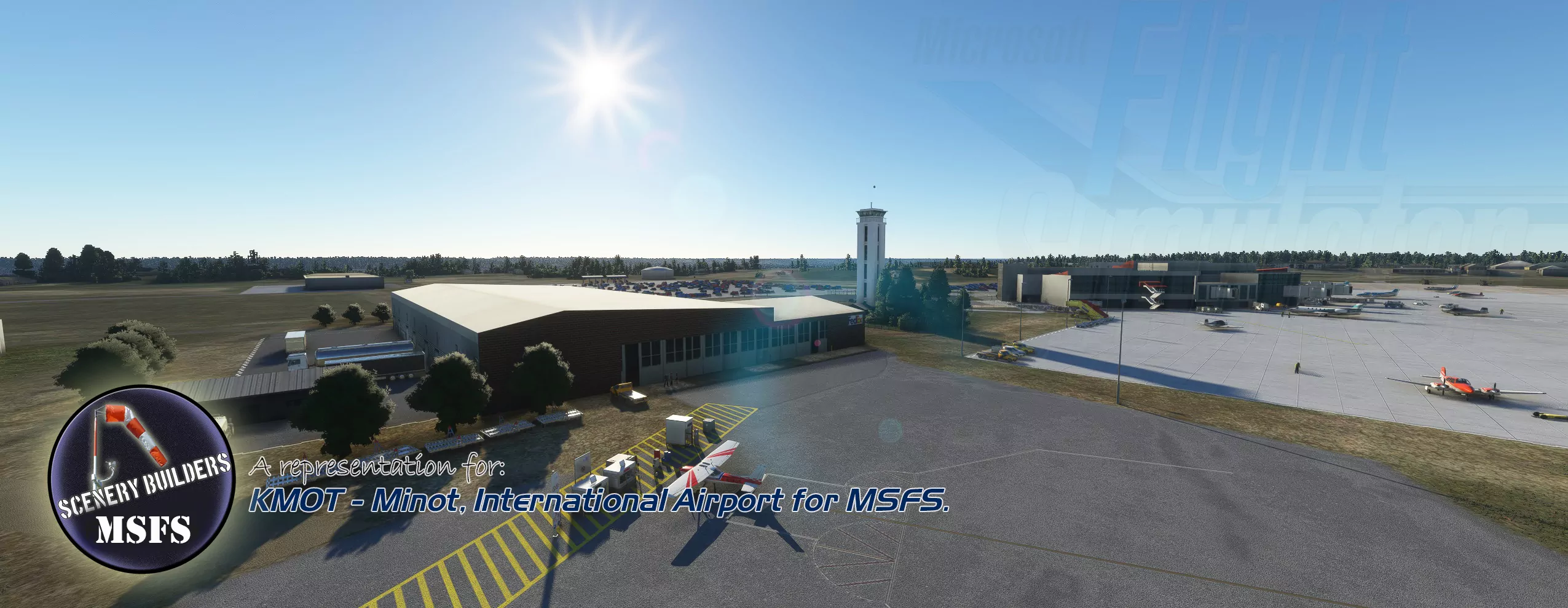 Аэропорт KMOT ( Майнот, США )