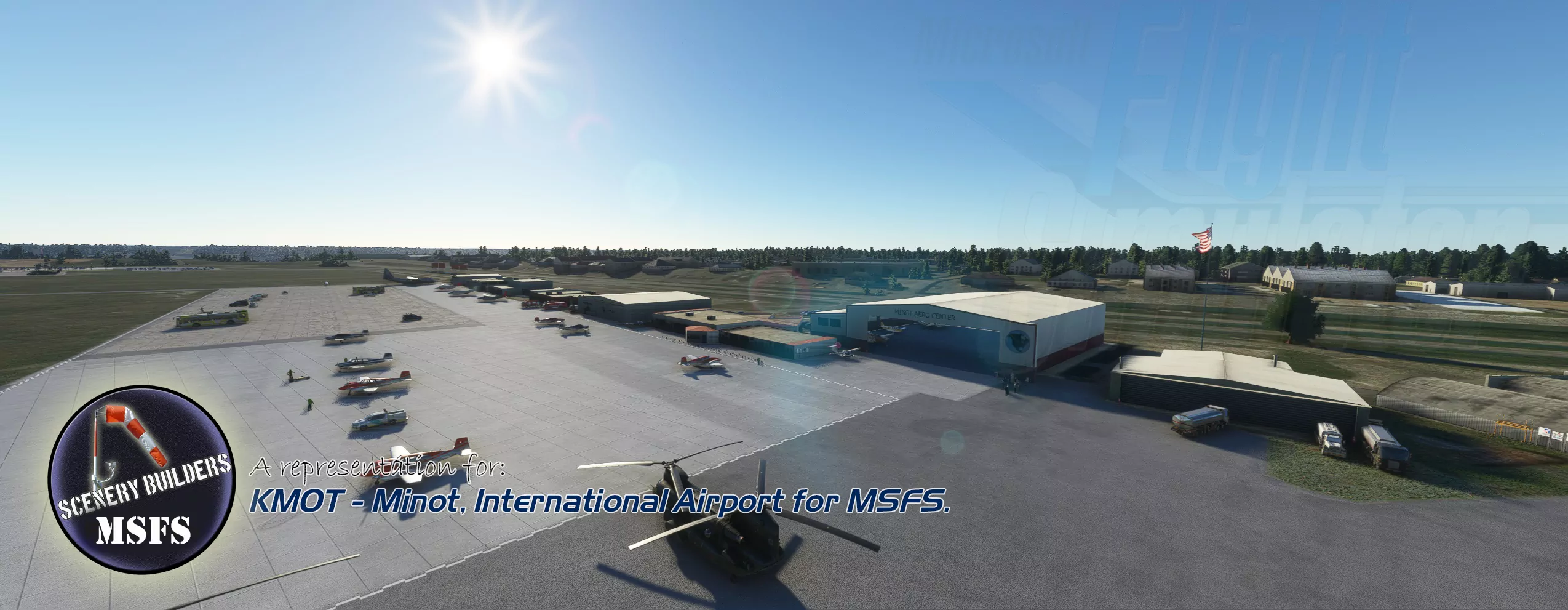 Аэропорт KMOT ( Майнот, США )