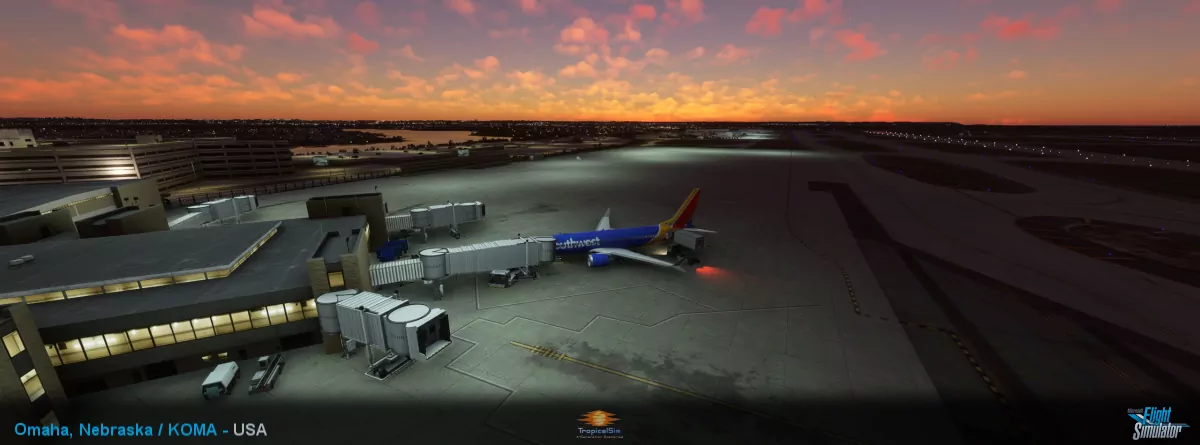 Аэропорт KOMA ( Омаха, США )