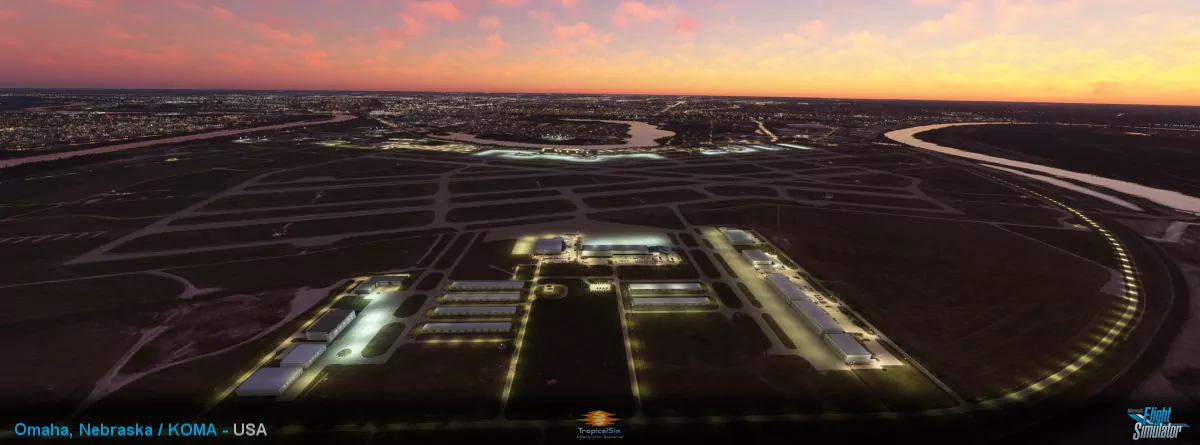 Аэропорт KOMA ( Омаха, США )