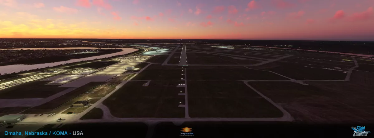 Аэропорт KOMA ( Омаха, США )