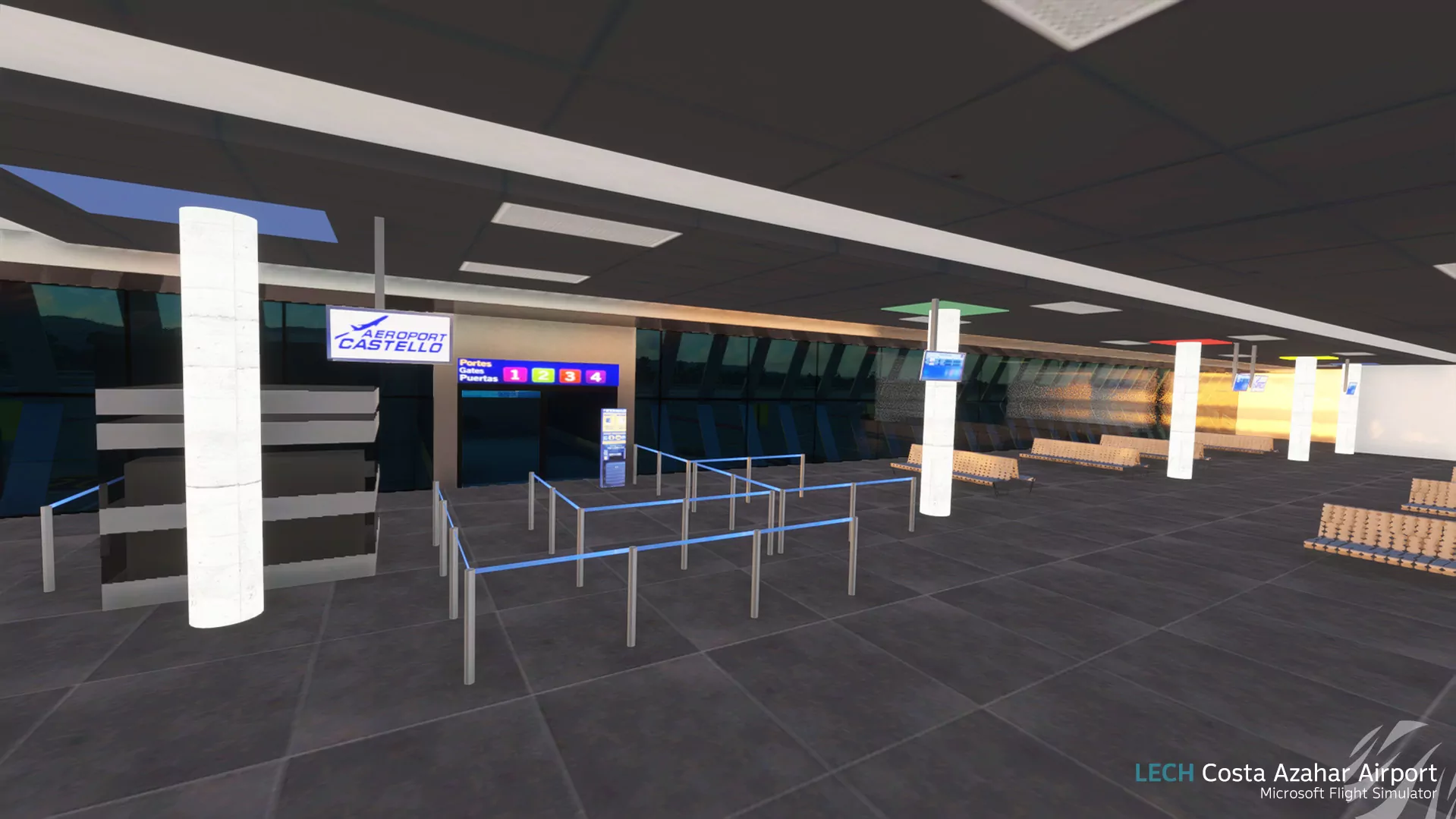 Аэропорт LECH ( Кастельон, Испания )