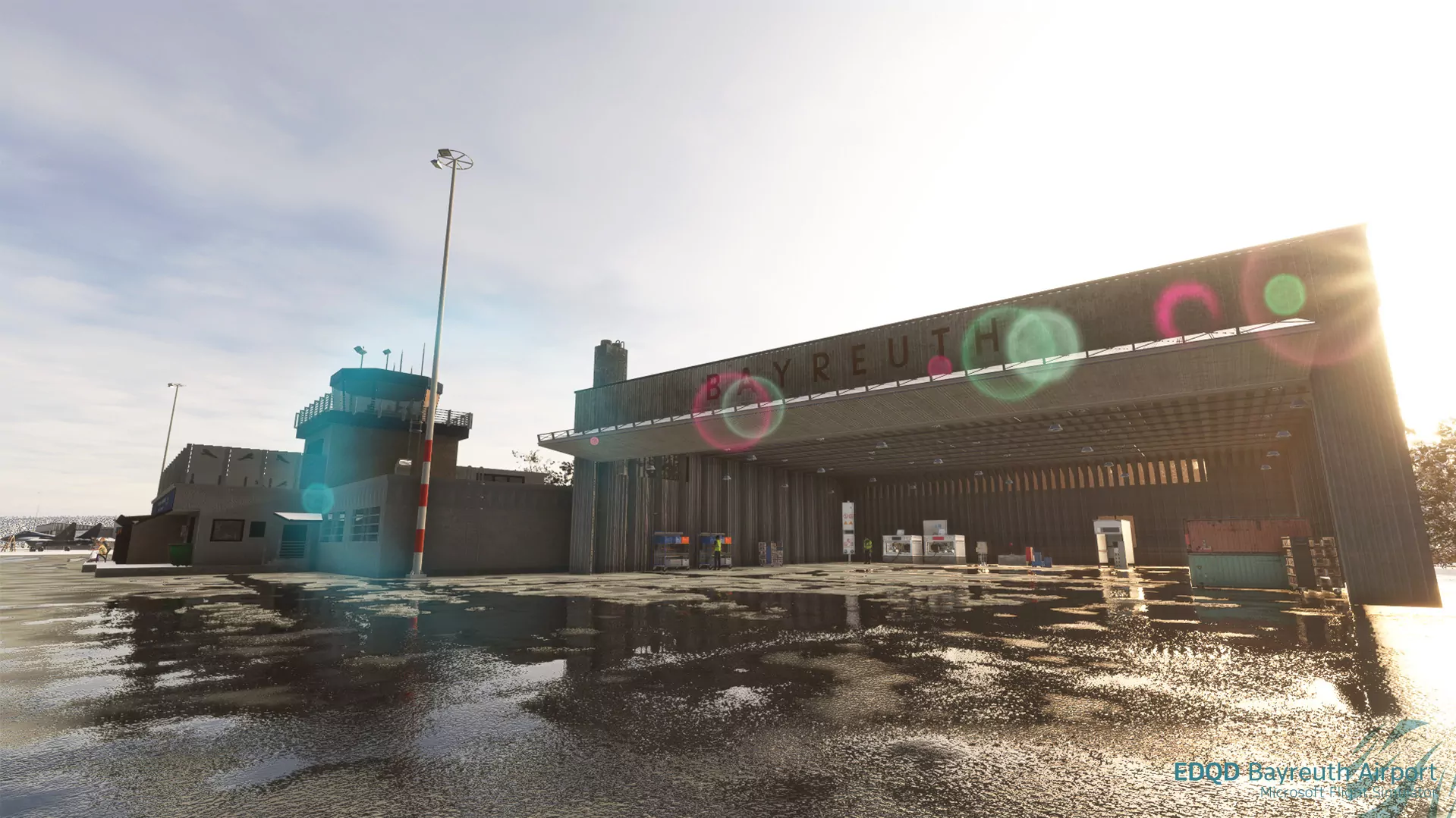 Аэропорт EDQD ( Байройт, Германия )