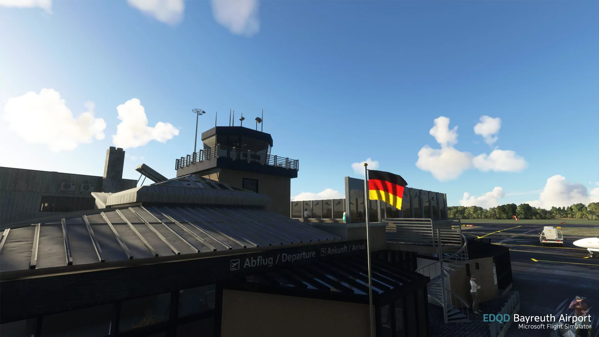 Аэропорт EDQD ( Байройт, Германия )