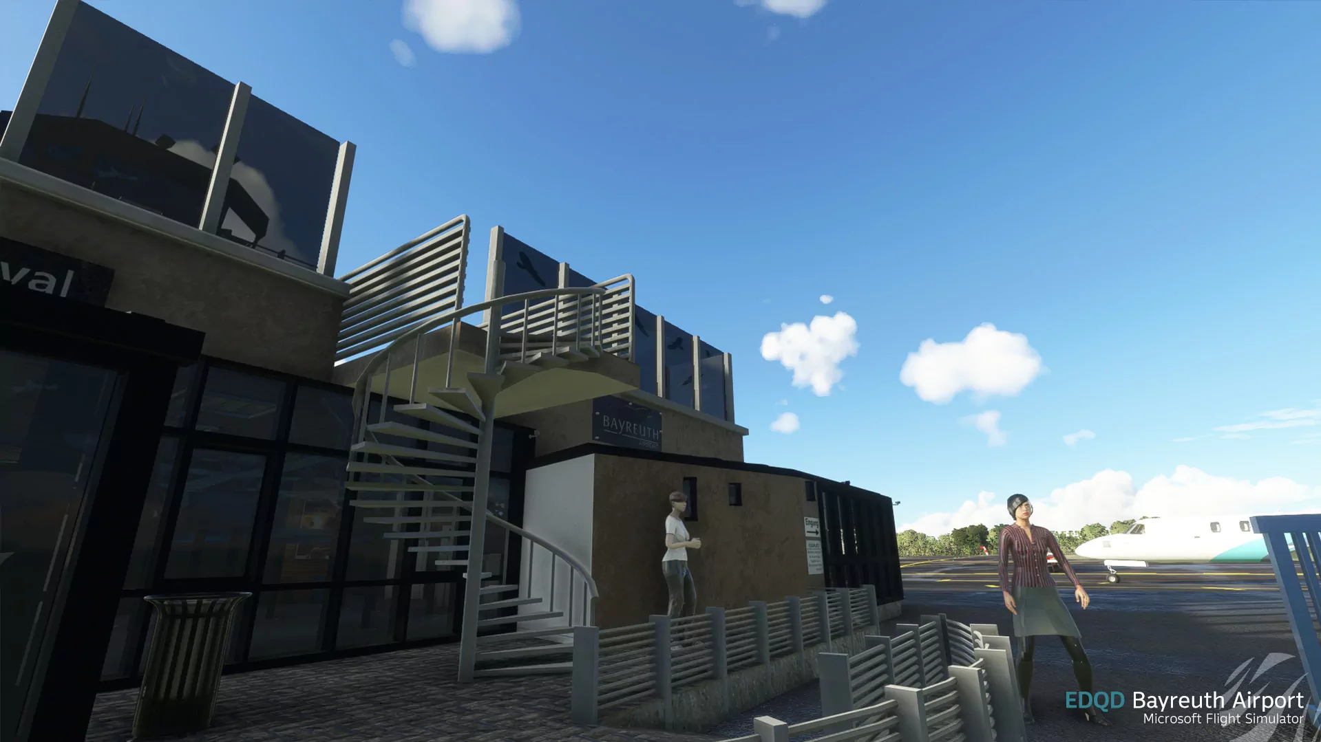 Аэропорт EDQD ( Байройт, Германия )