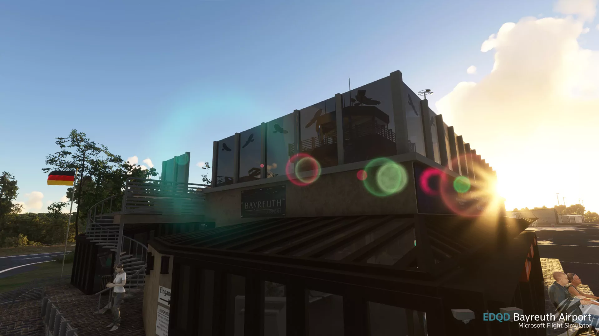 Аэропорт EDQD ( Байройт, Германия )