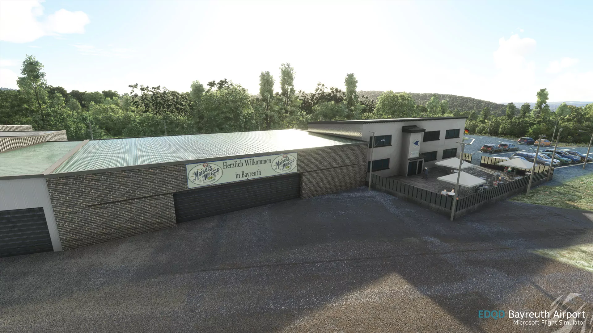 Аэропорт EDQD ( Байройт, Германия )