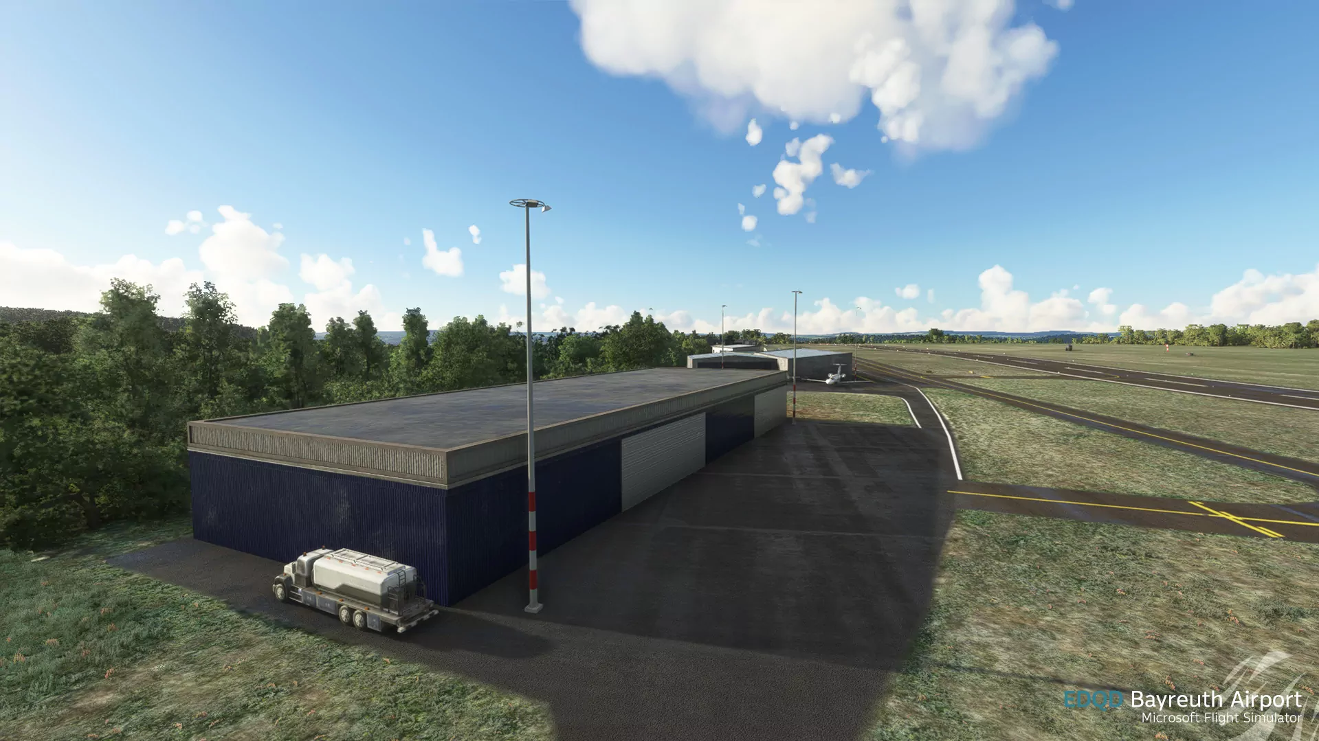 Аэропорт EDQD ( Байройт, Германия )