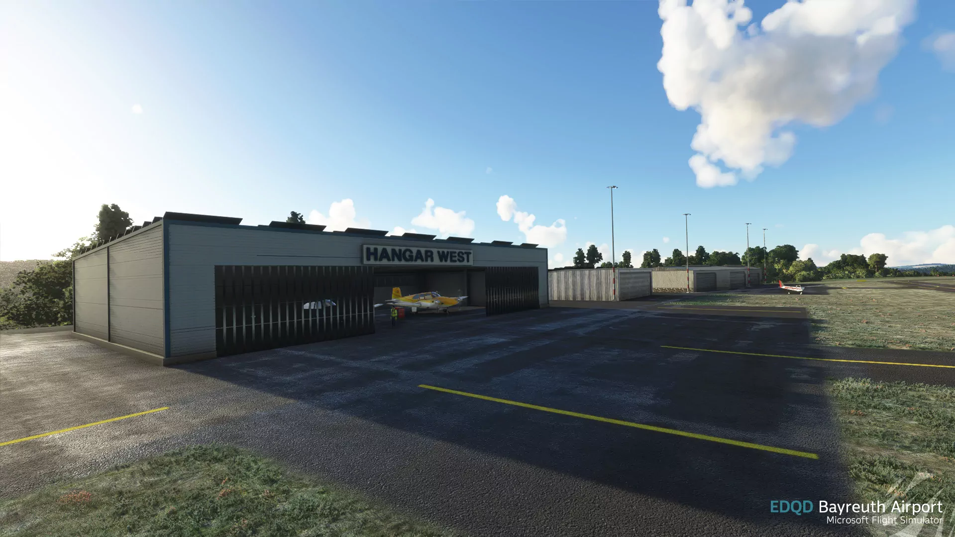 Аэропорт EDQD ( Байройт, Германия )