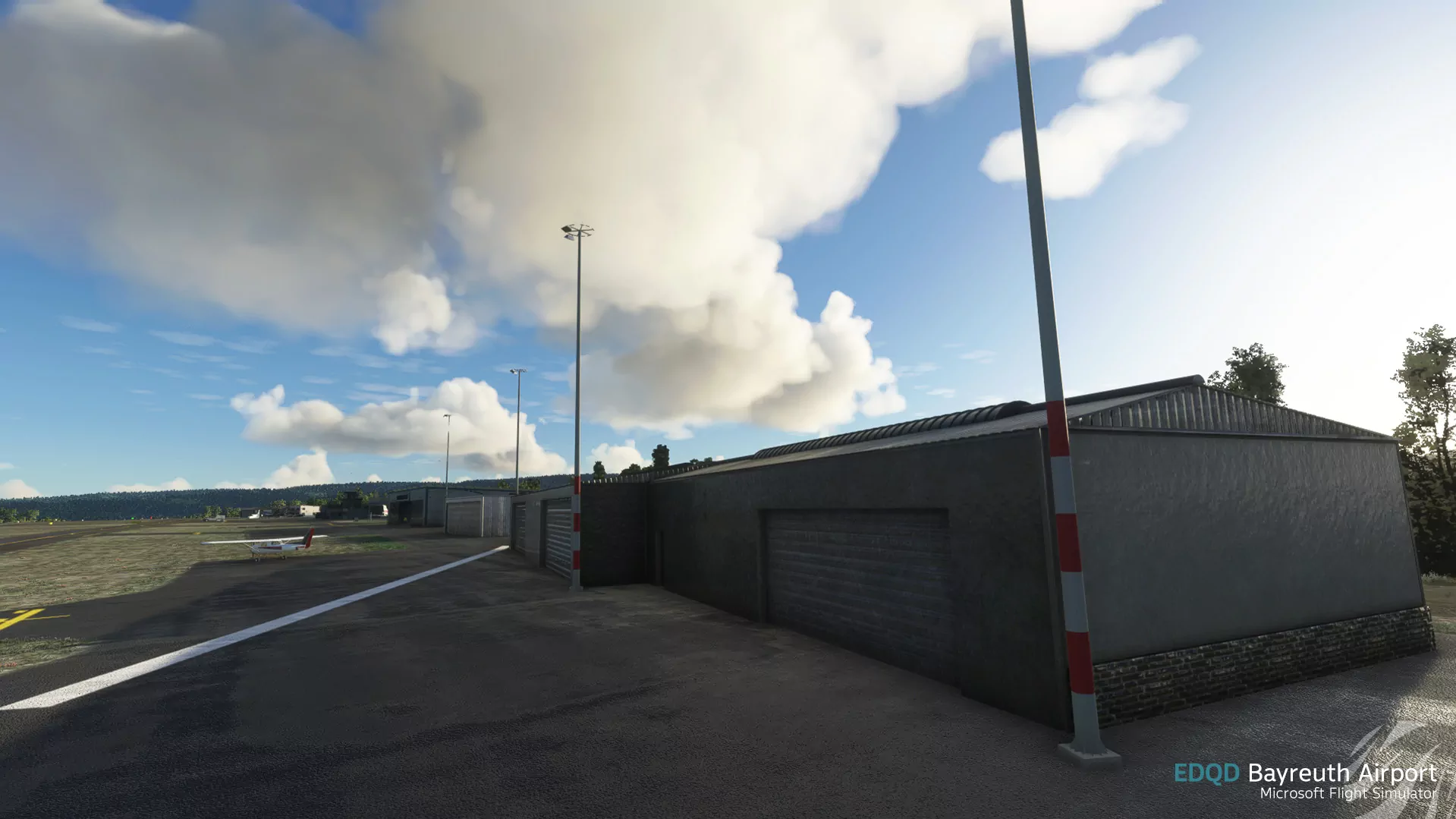 Аэропорт EDQD ( Байройт, Германия )