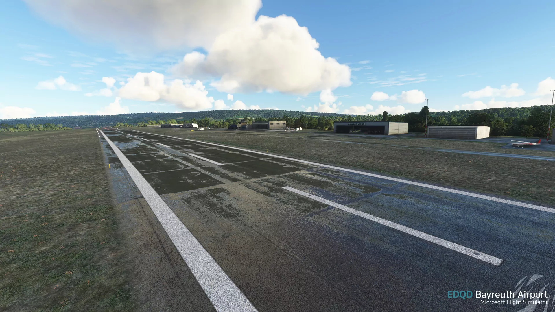 Аэропорт EDQD ( Байройт, Германия )
