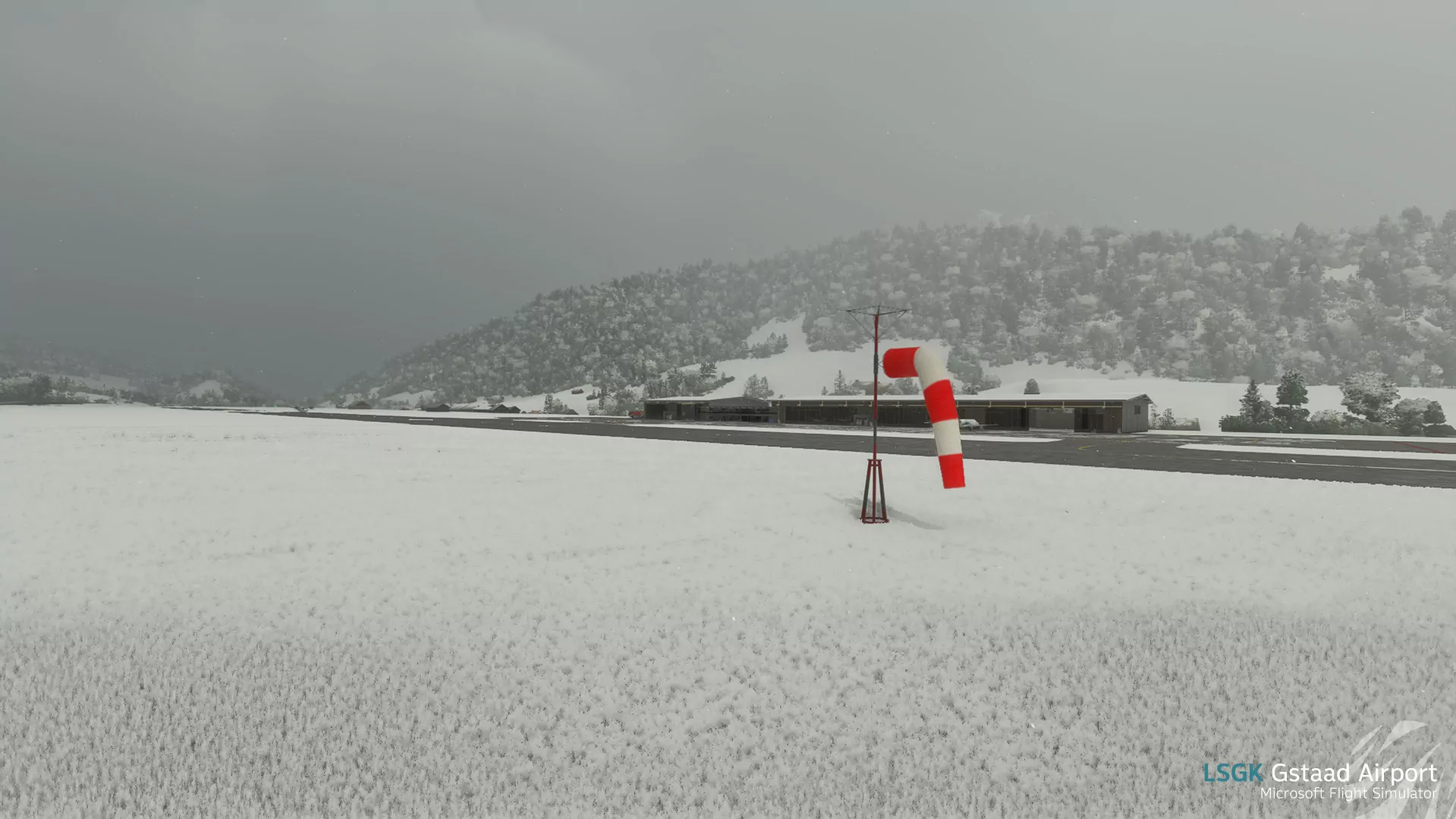 Аэропорт LSGK ( Саанен, Швейцария )