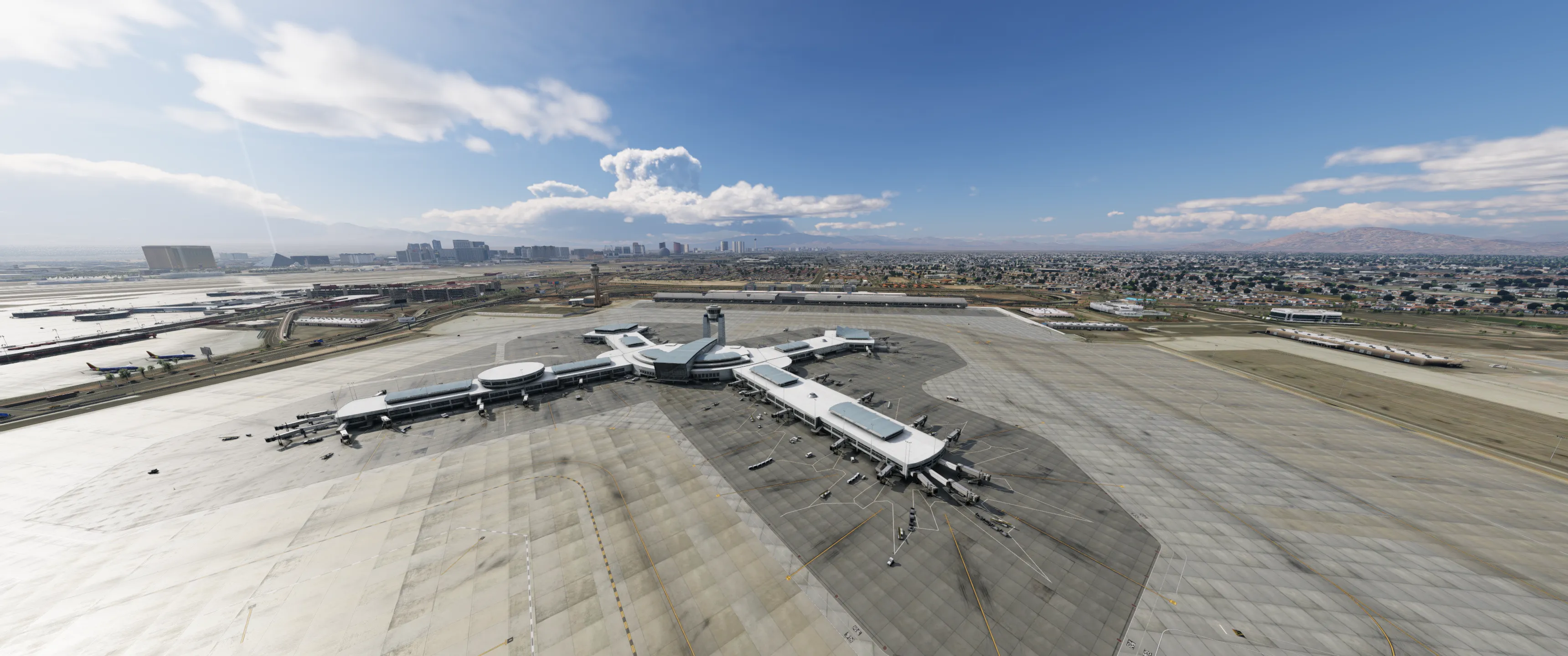 Аэропорт KLAS ( Лас-Вегас, США )