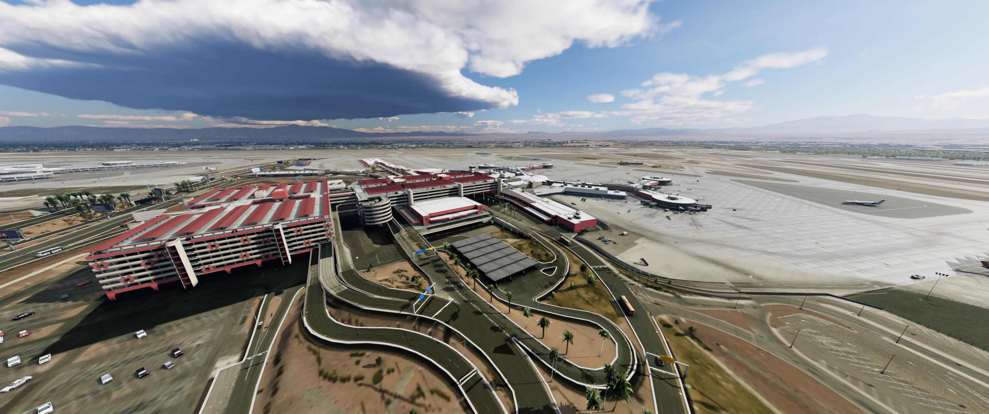 Аэропорт KLAS ( Лас-Вегас, США )