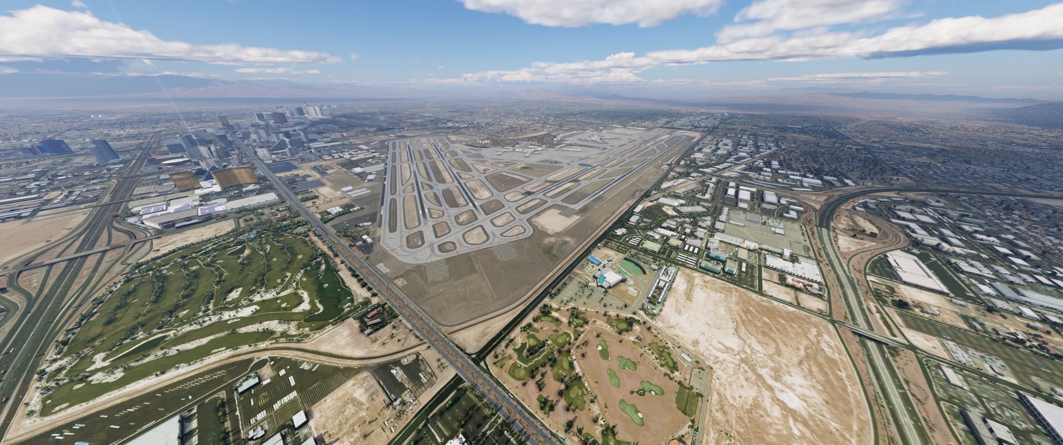 Аэропорт KLAS ( Лас-Вегас, США )