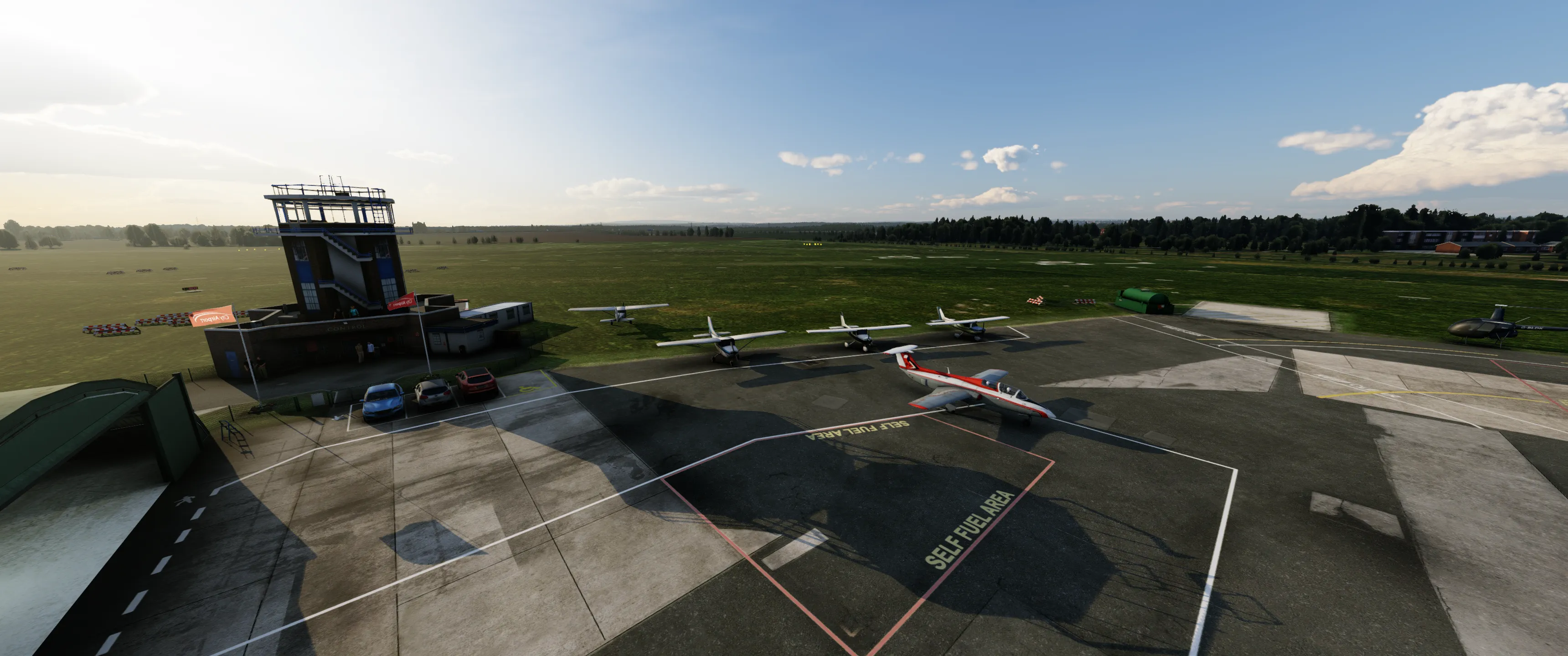 Аэродром EGCB ( Манчестер, Великобритания )