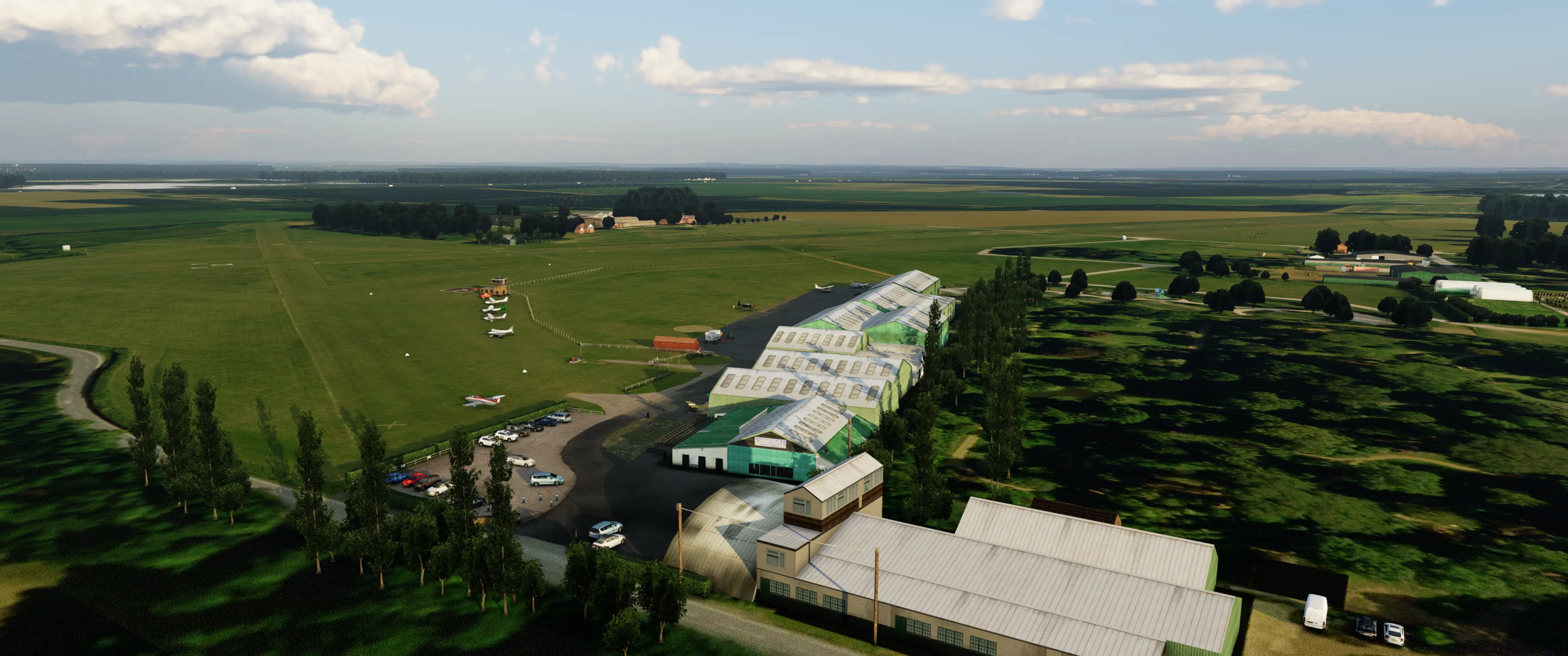 Аэродром EGTH ( Бедфорд, Великобритания )