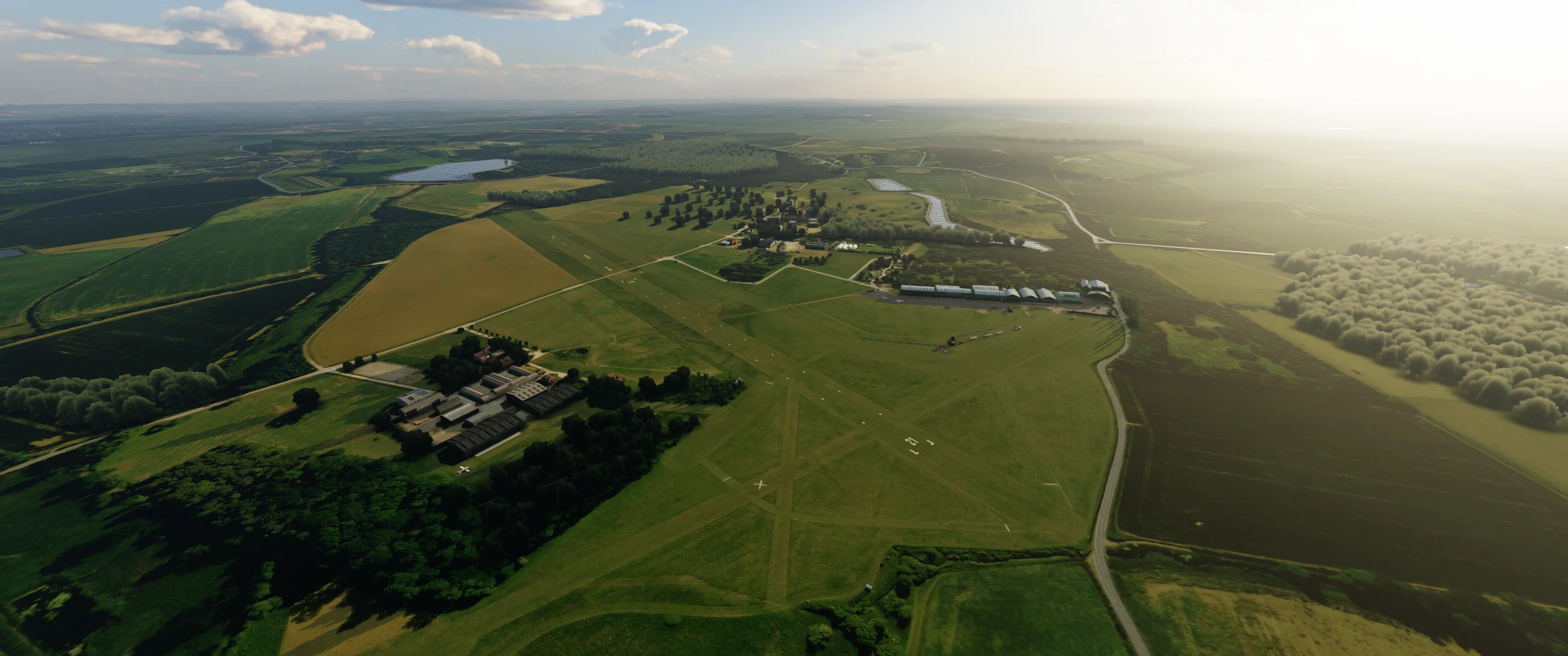 Аэродром EGTH ( Бедфорд, Великобритания )